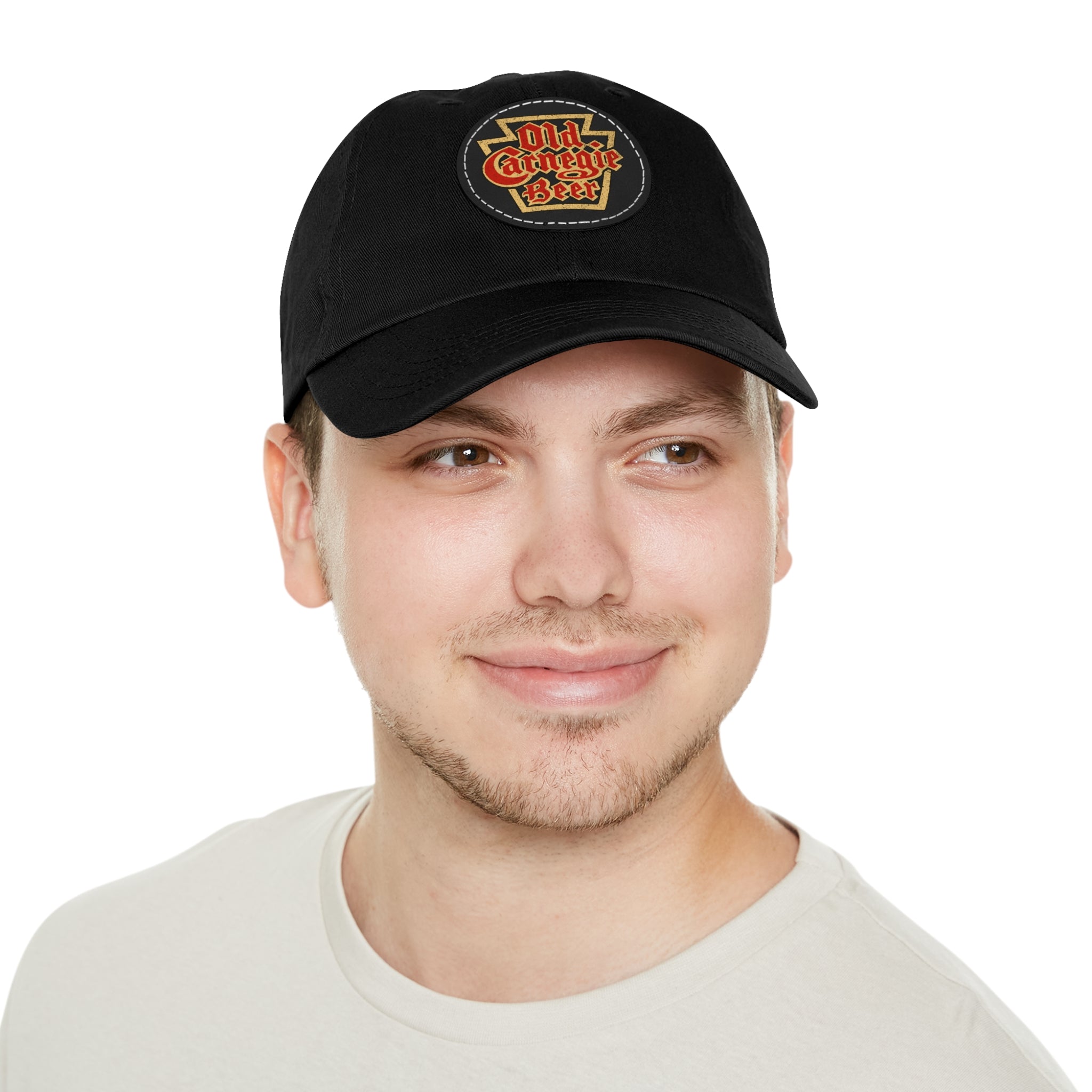 Old Carnegie Beer - Printed Patch Dad Hat - Yinzylvania