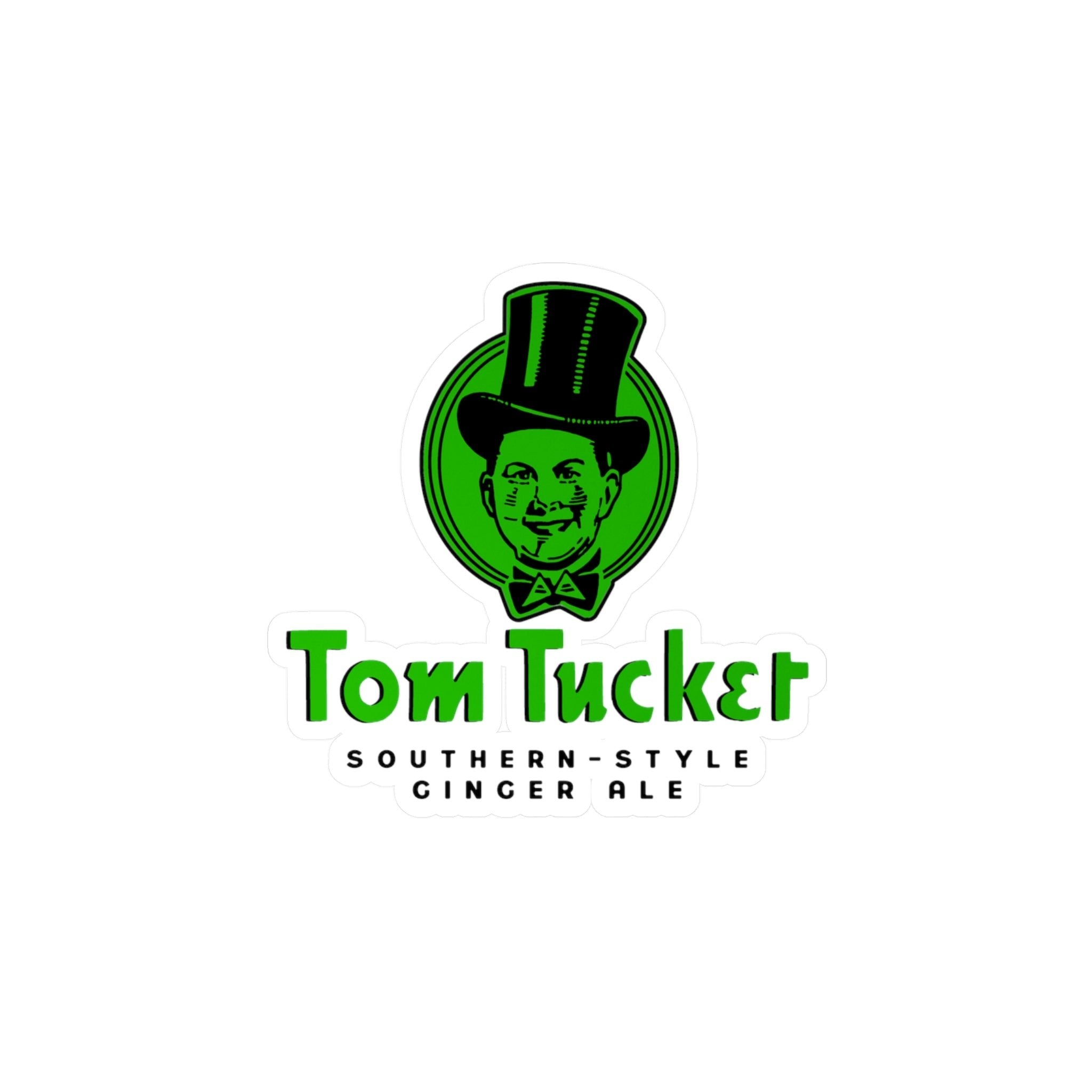 Tom Tucker Southern Style Ginger Ale - Kiss-Cut Vinyl Decals - Yinzylvania
