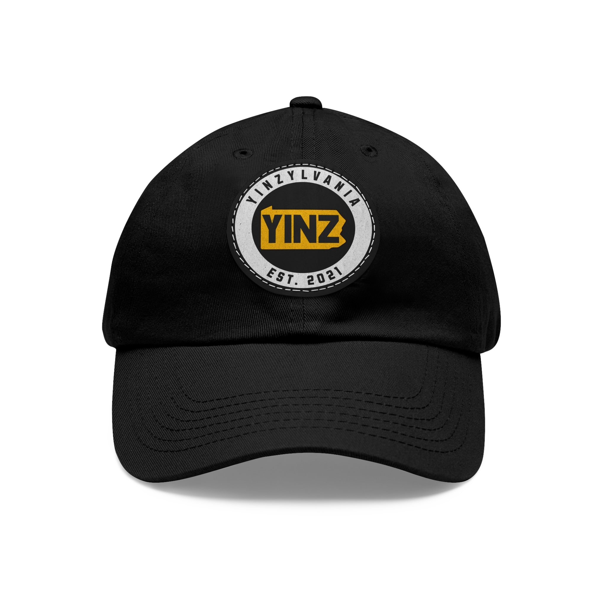 Yinzylvania Circle Logo - Printed Patch Dad Hat - Yinzylvania