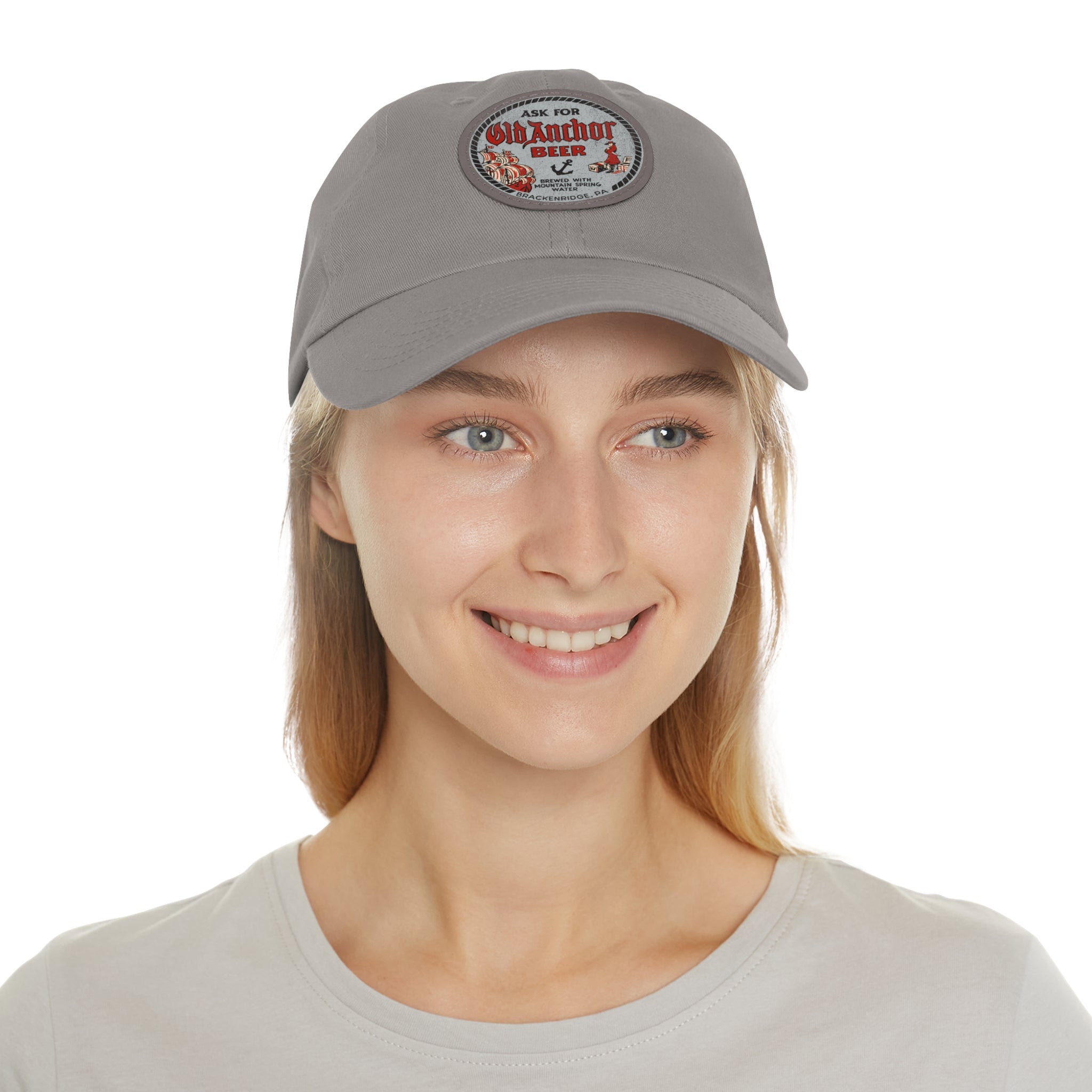 OLD ANCHOR BEER - BRACKENRIDGE, PA - Printed Patch Dad Hat - Yinzylvania