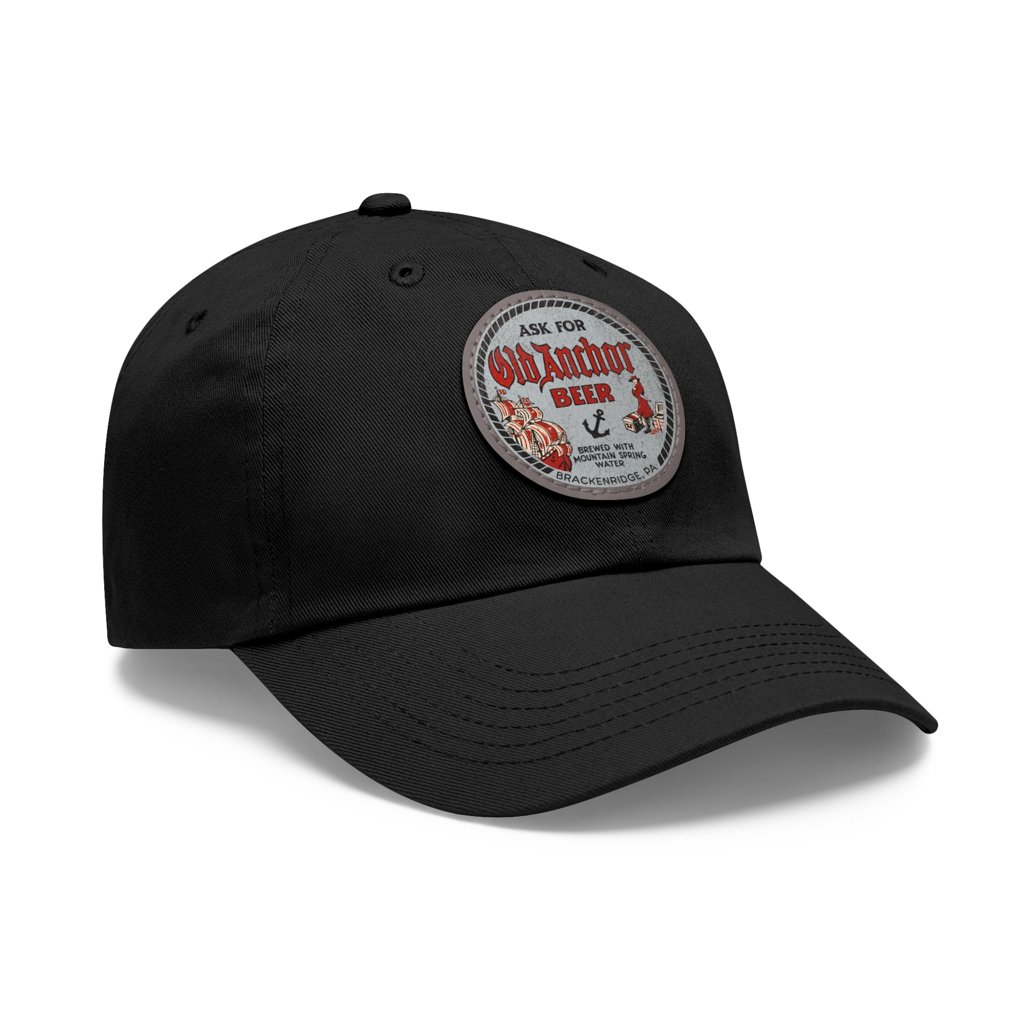 OLD ANCHOR BEER - BRACKENRIDGE, PA - Printed Patch Dad Hat - Yinzylvania