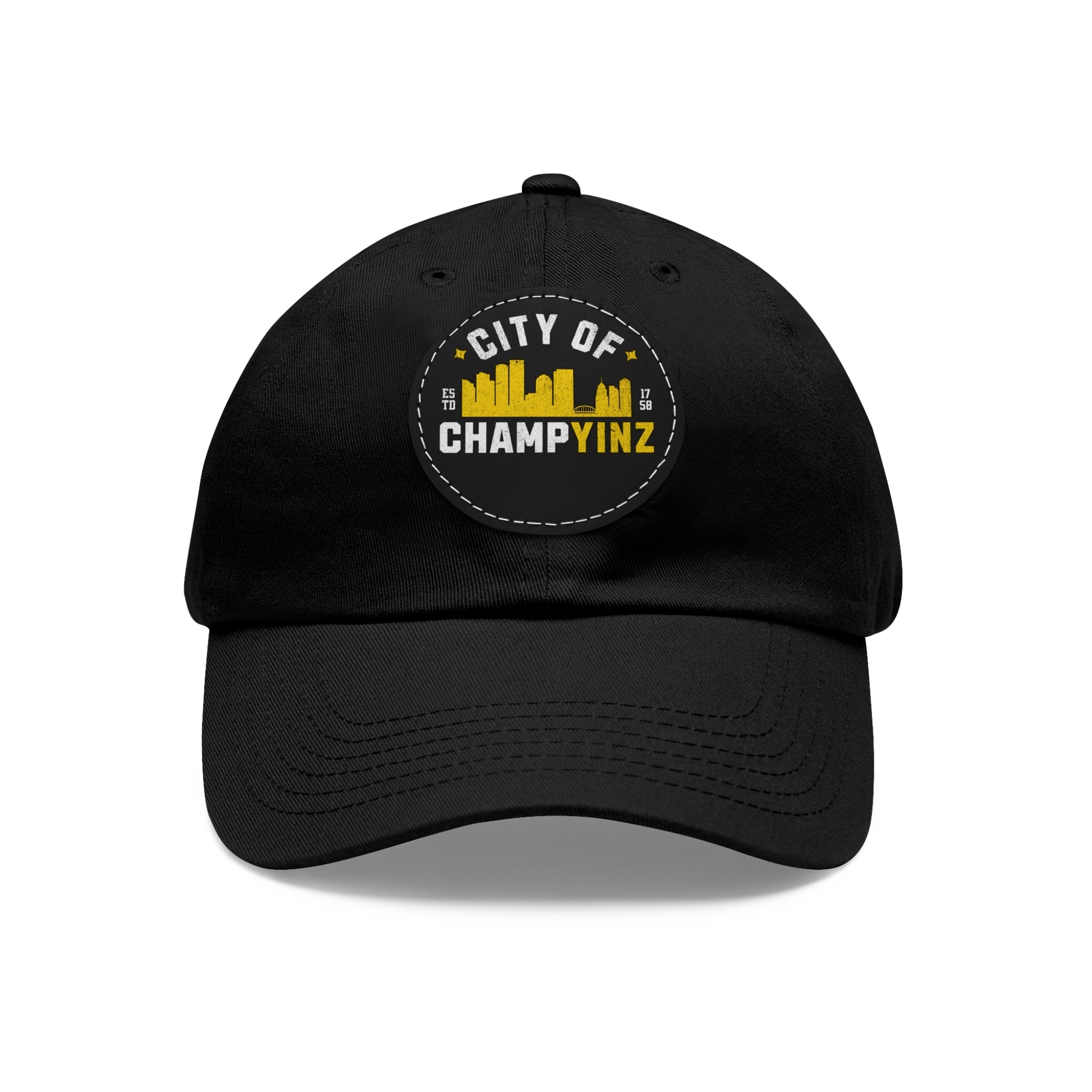 City of Champyinz - Printed Patch Dad Hat - Yinzylvania