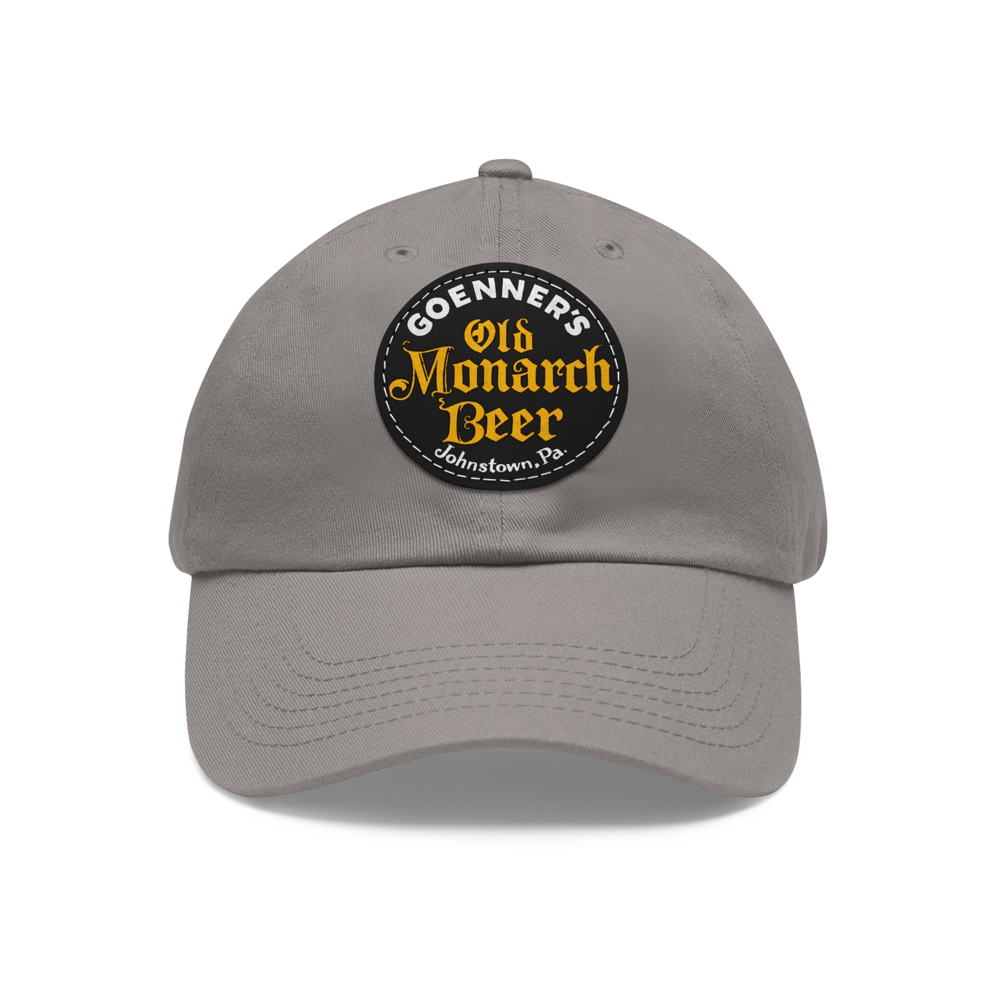Goenner's Old Monarch Beer - Johnstown,PA - Printed Patch Dad Hat - Yinzylvania