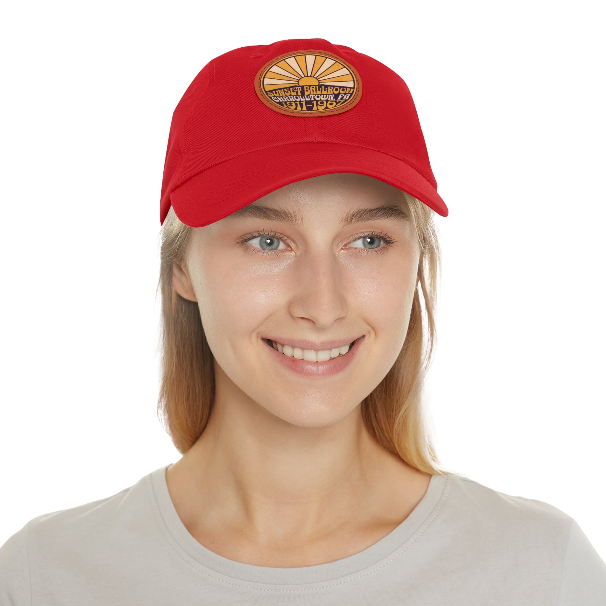 Sunset Ballroom - Carrolltown, PA - Printed Patch Dad Hat - Yinzylvania