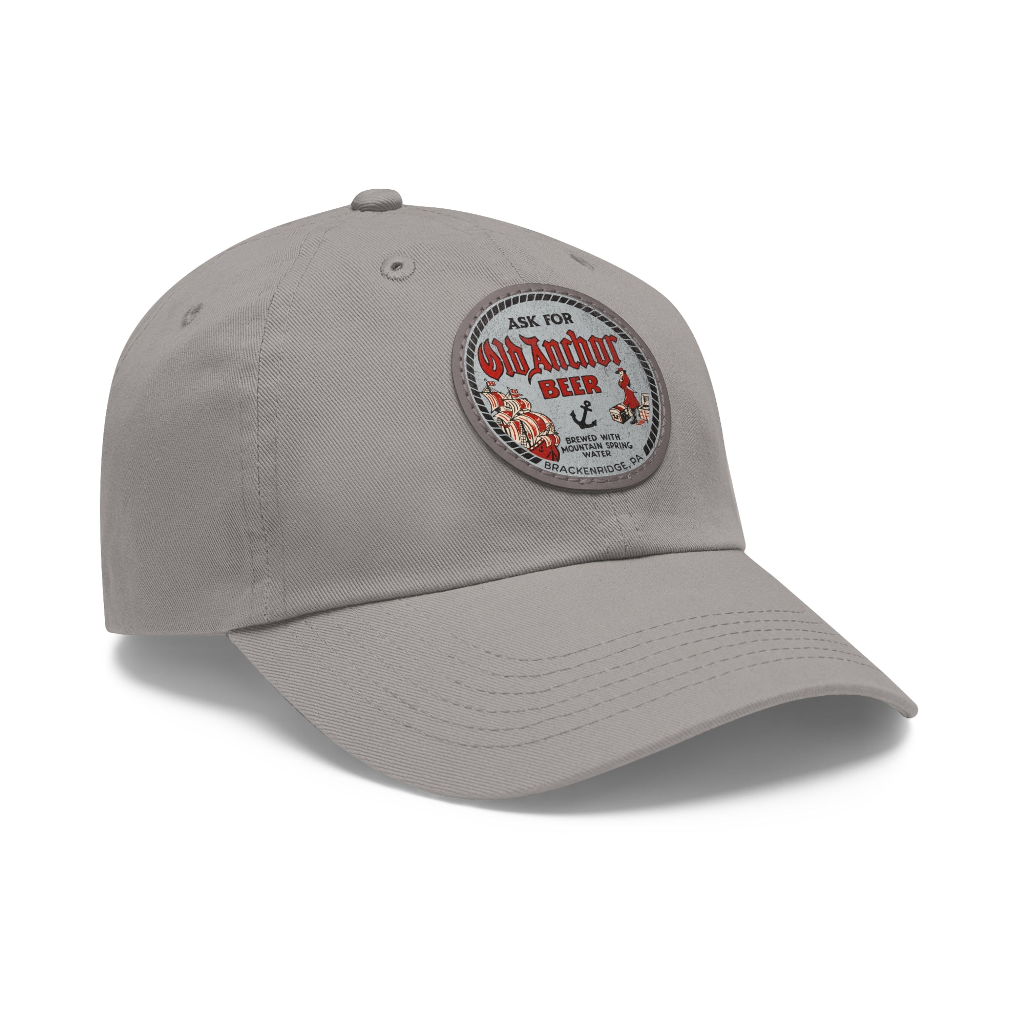 OLD ANCHOR BEER - BRACKENRIDGE, PA - Printed Patch Dad Hat - Yinzylvania