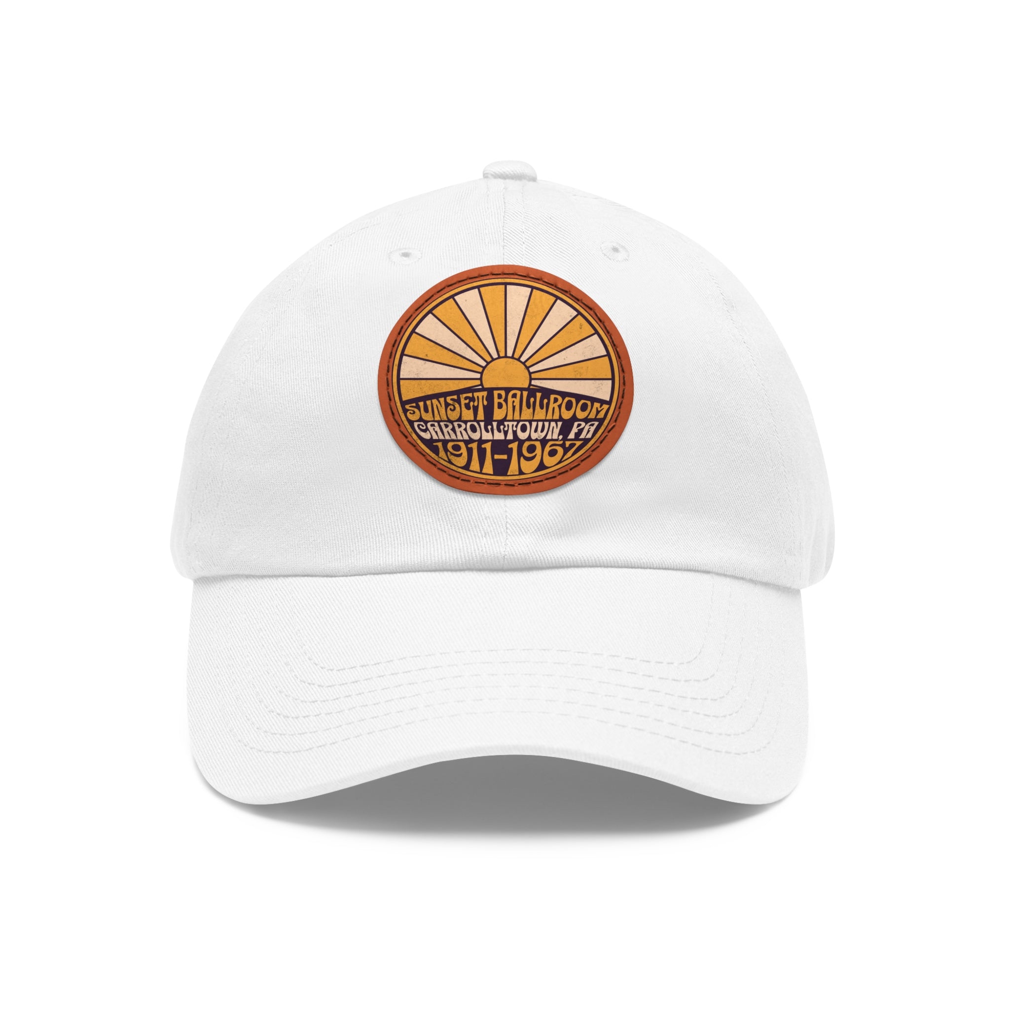 Sunset Ballroom - Carrolltown, PA - Printed Patch Dad Hat - Yinzylvania