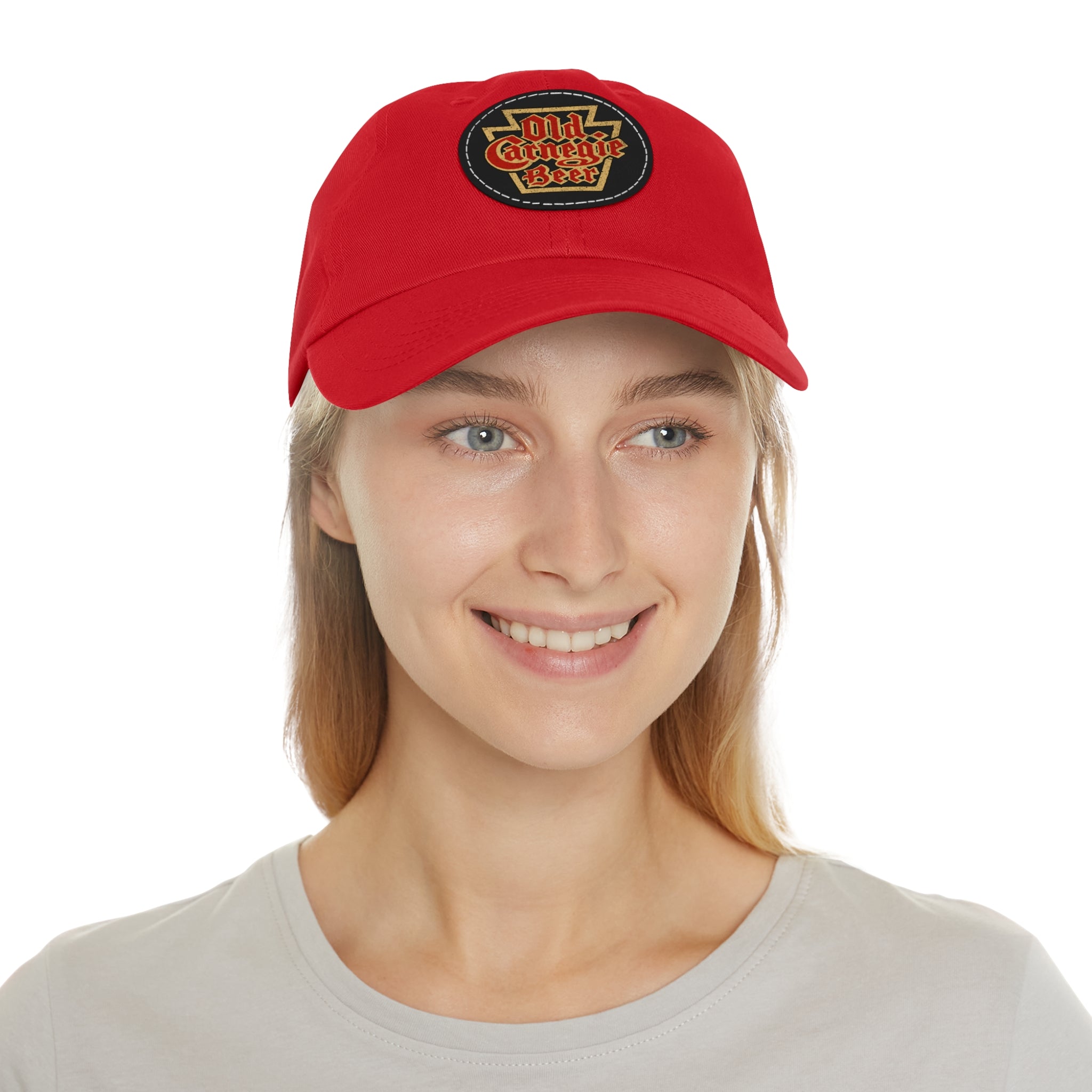 Old Carnegie Beer - Printed Patch Dad Hat - Yinzylvania