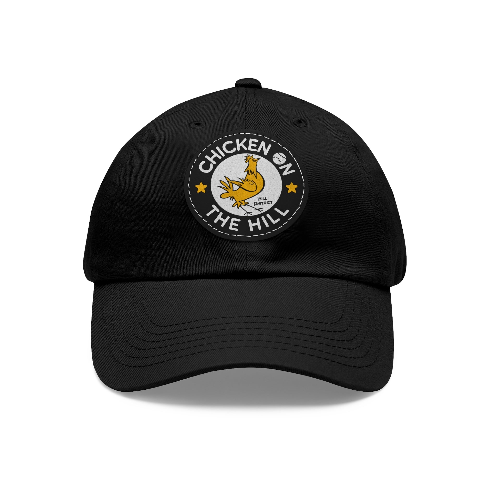 Chicken on the Hill - Printed Patch Dad Hat - Yinzylvania