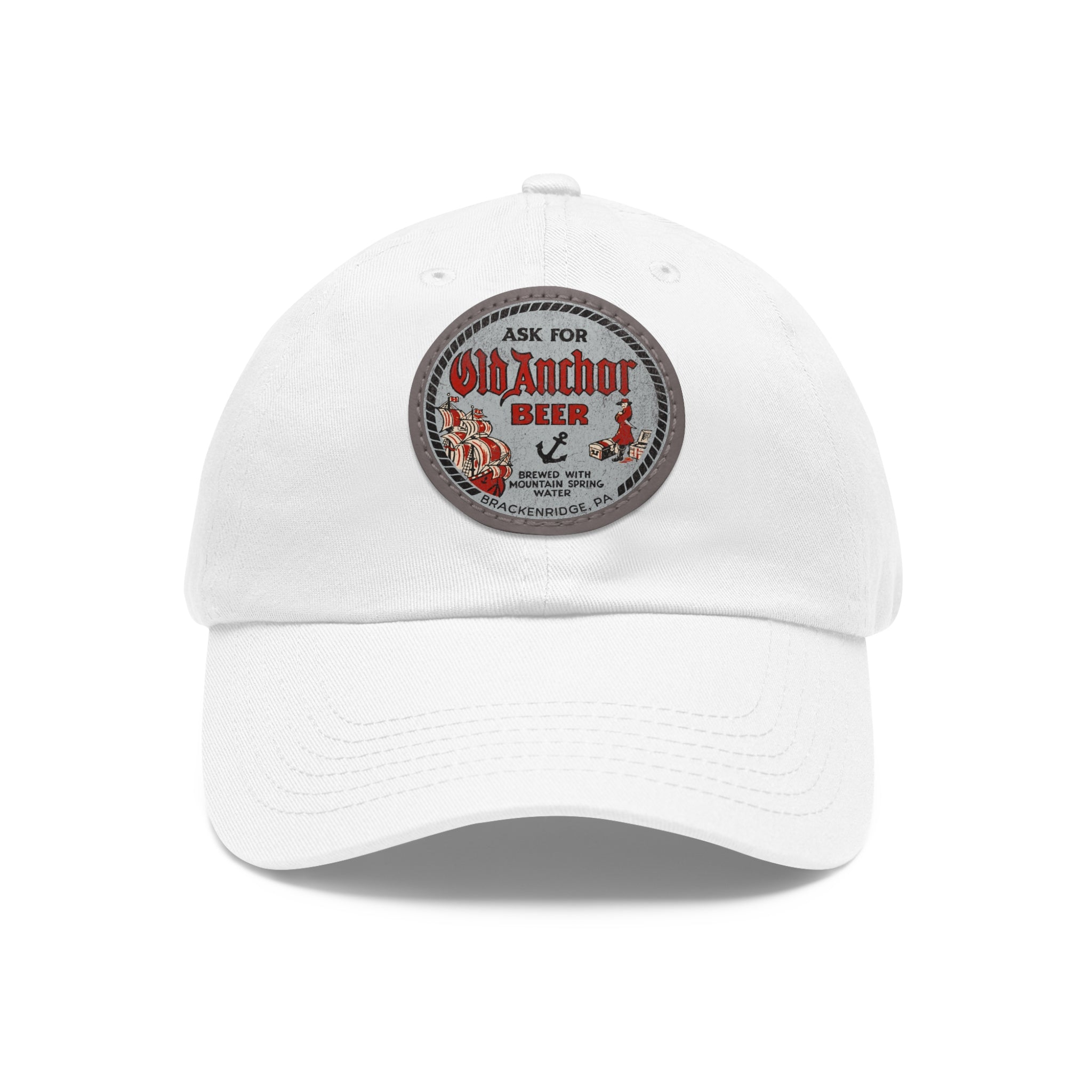 OLD ANCHOR BEER - BRACKENRIDGE, PA - Printed Patch Dad Hat - Yinzylvania
