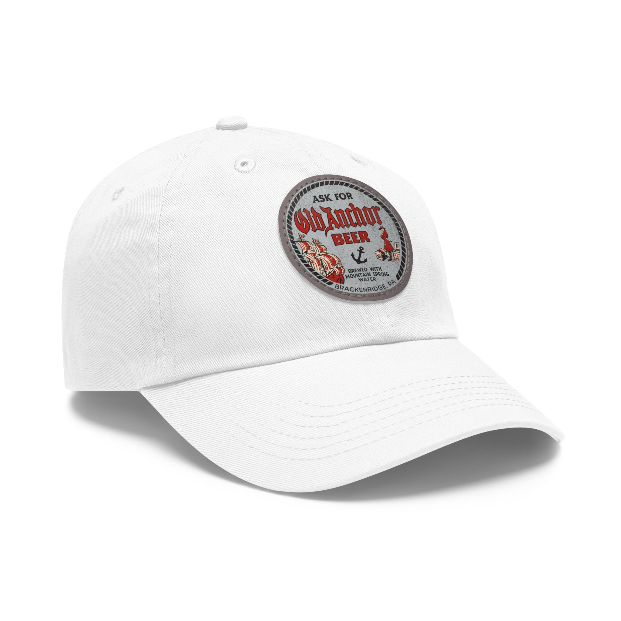 OLD ANCHOR BEER - BRACKENRIDGE, PA - Printed Patch Dad Hat - Yinzylvania
