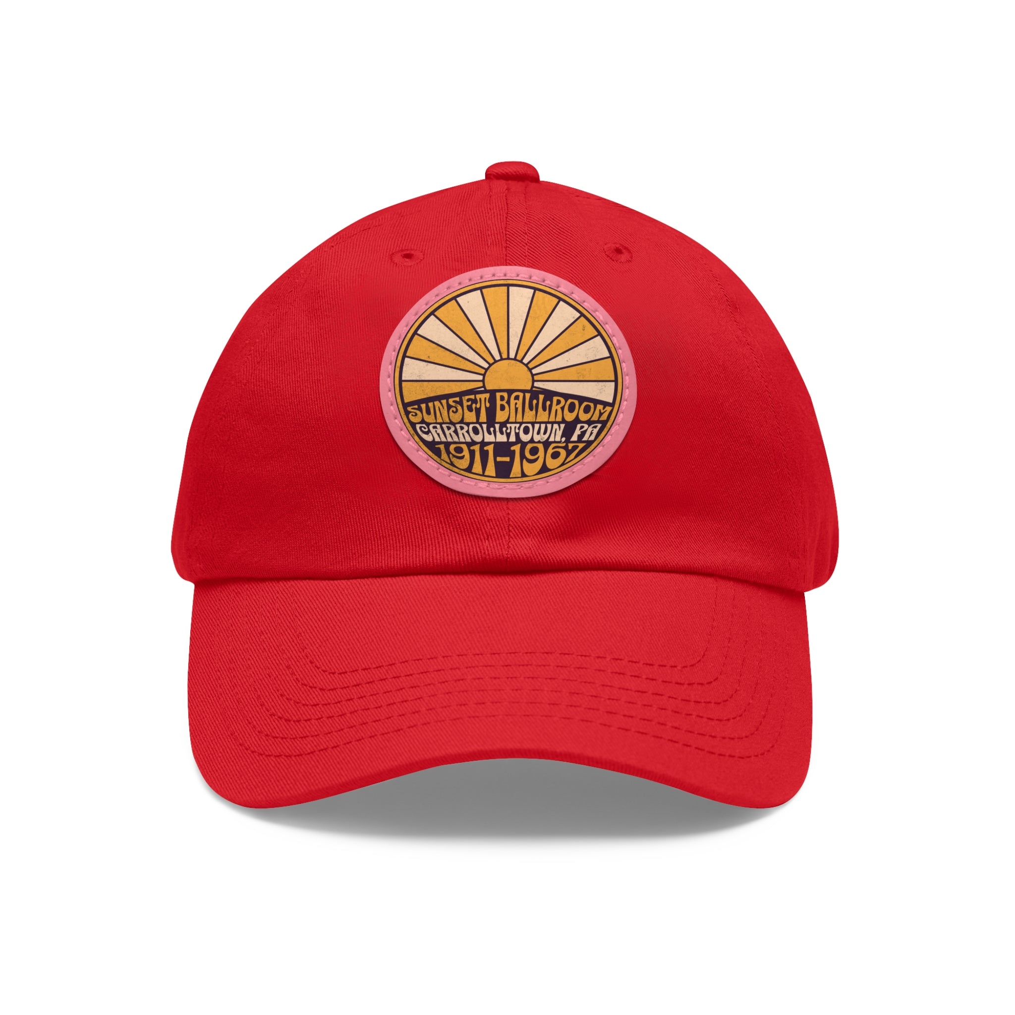 Sunset Ballroom - Carrolltown, PA - Printed Patch Dad Hat - Yinzylvania