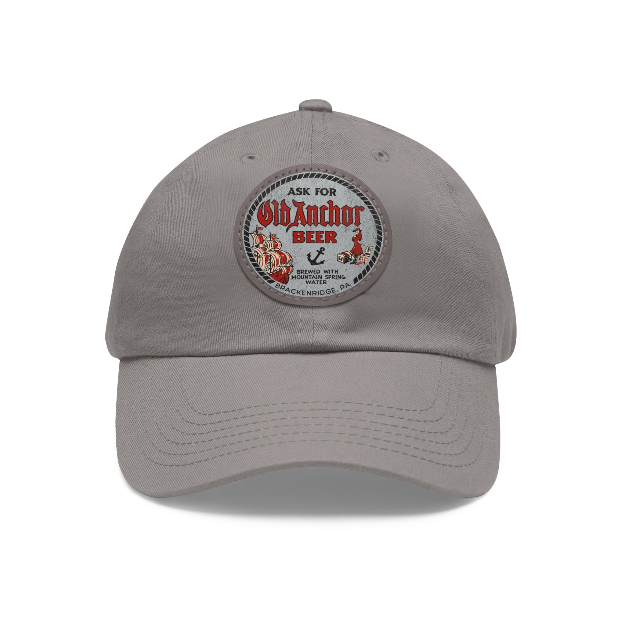 OLD ANCHOR BEER - BRACKENRIDGE, PA - Printed Patch Dad Hat - Yinzylvania