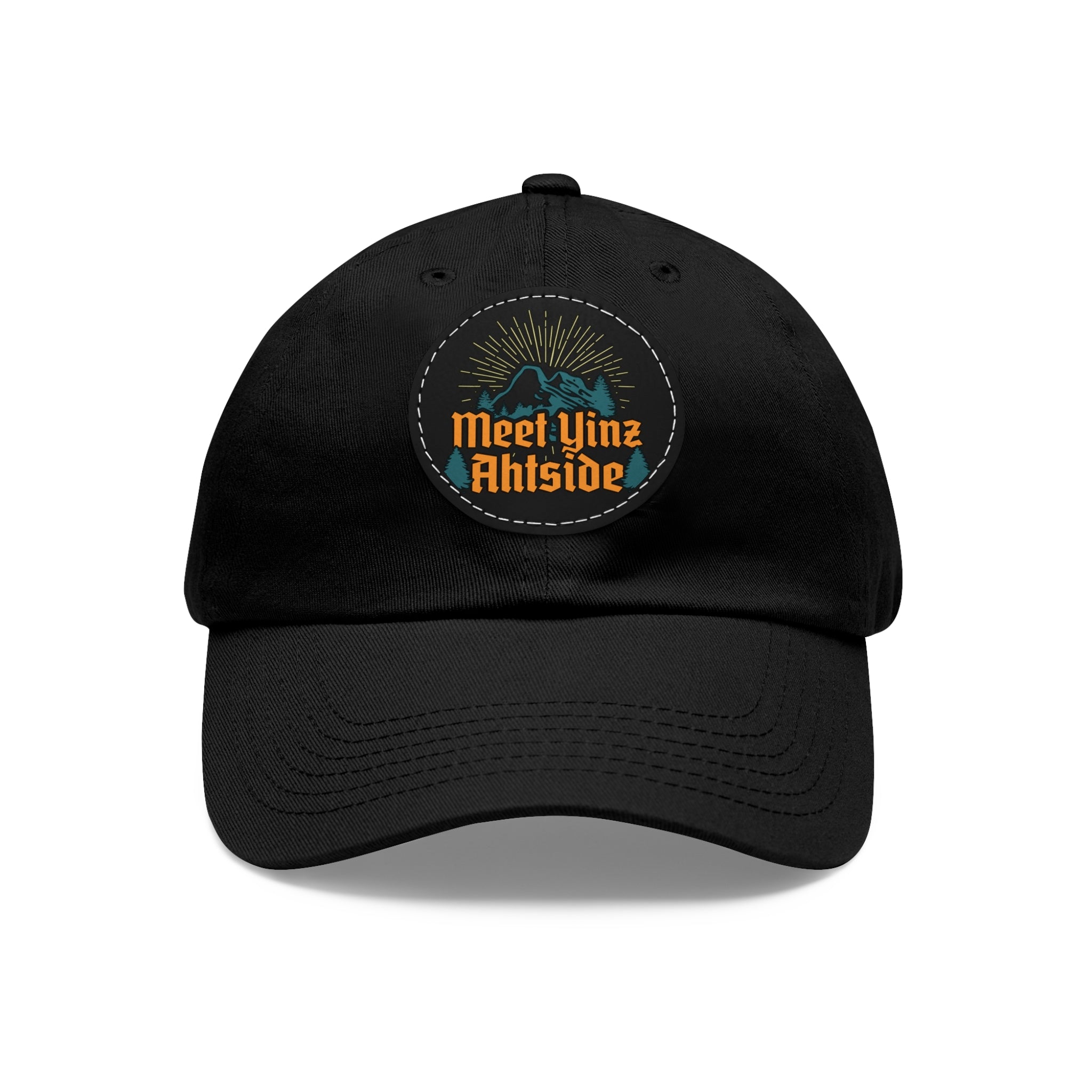 Meet Yinz Ahtside - Printed Patch Dad Hat - Yinzylvania