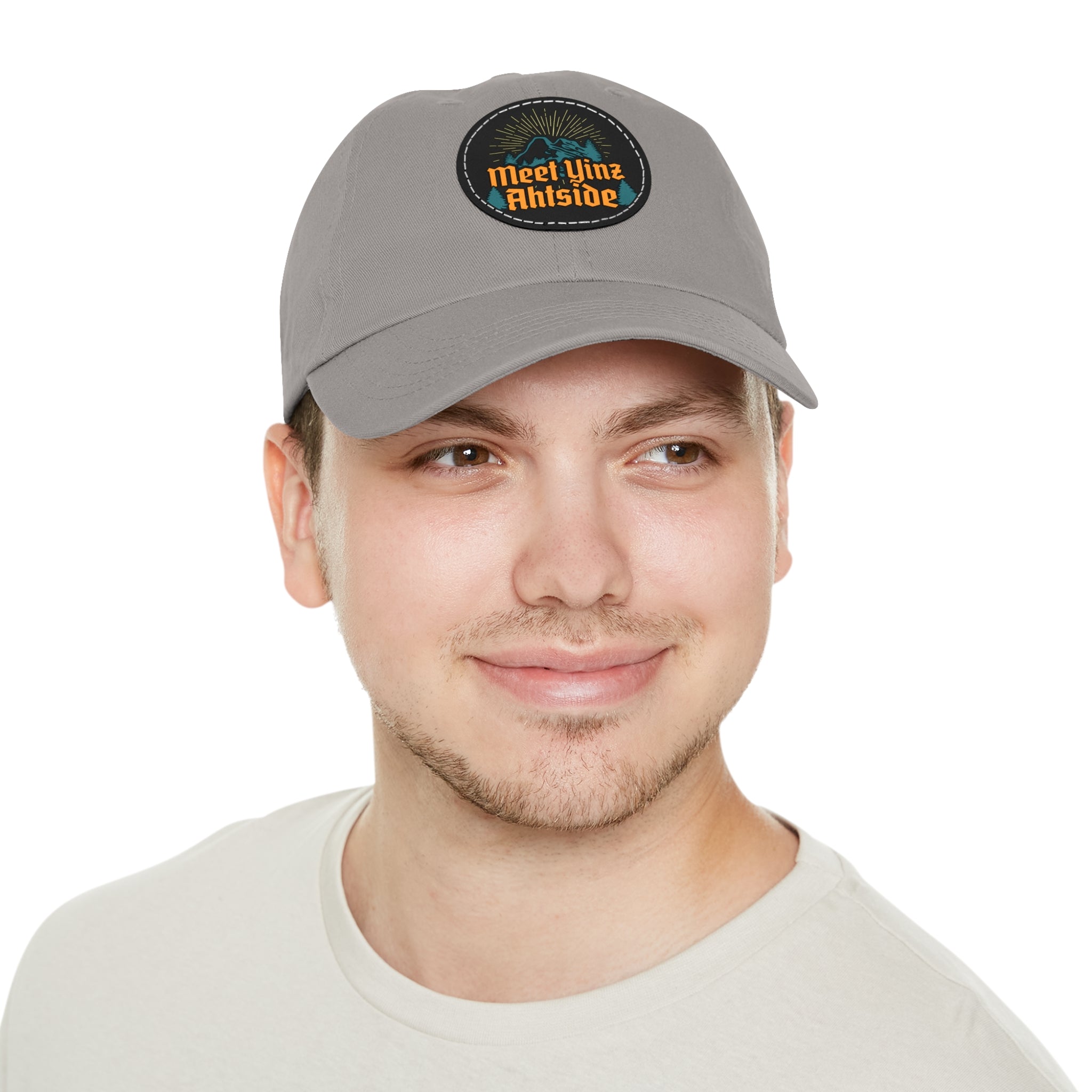 Meet Yinz Ahtside - Printed Patch Dad Hat - Yinzylvania