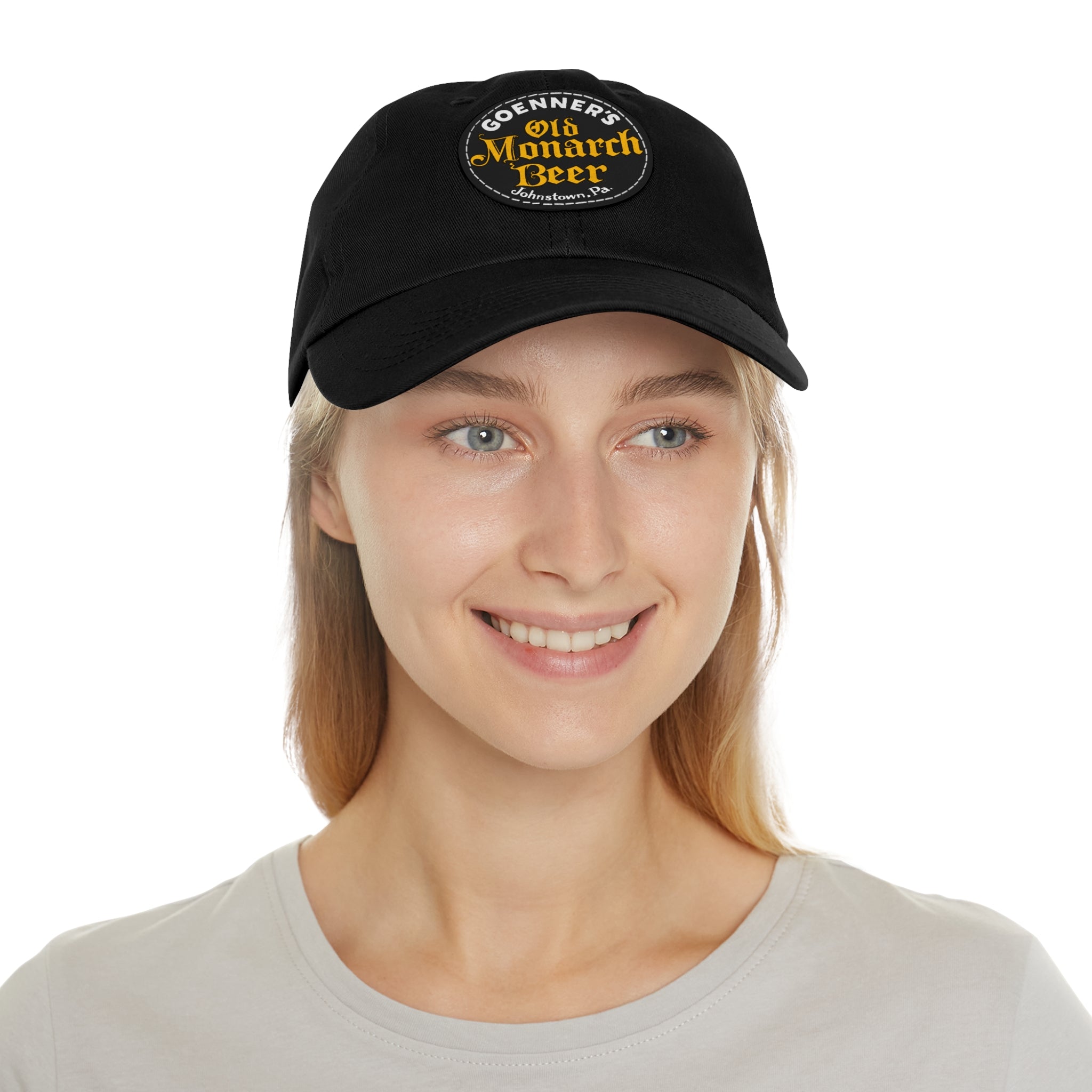 Goenner's Old Monarch Beer - Johnstown,PA - Printed Patch Dad Hat - Yinzylvania