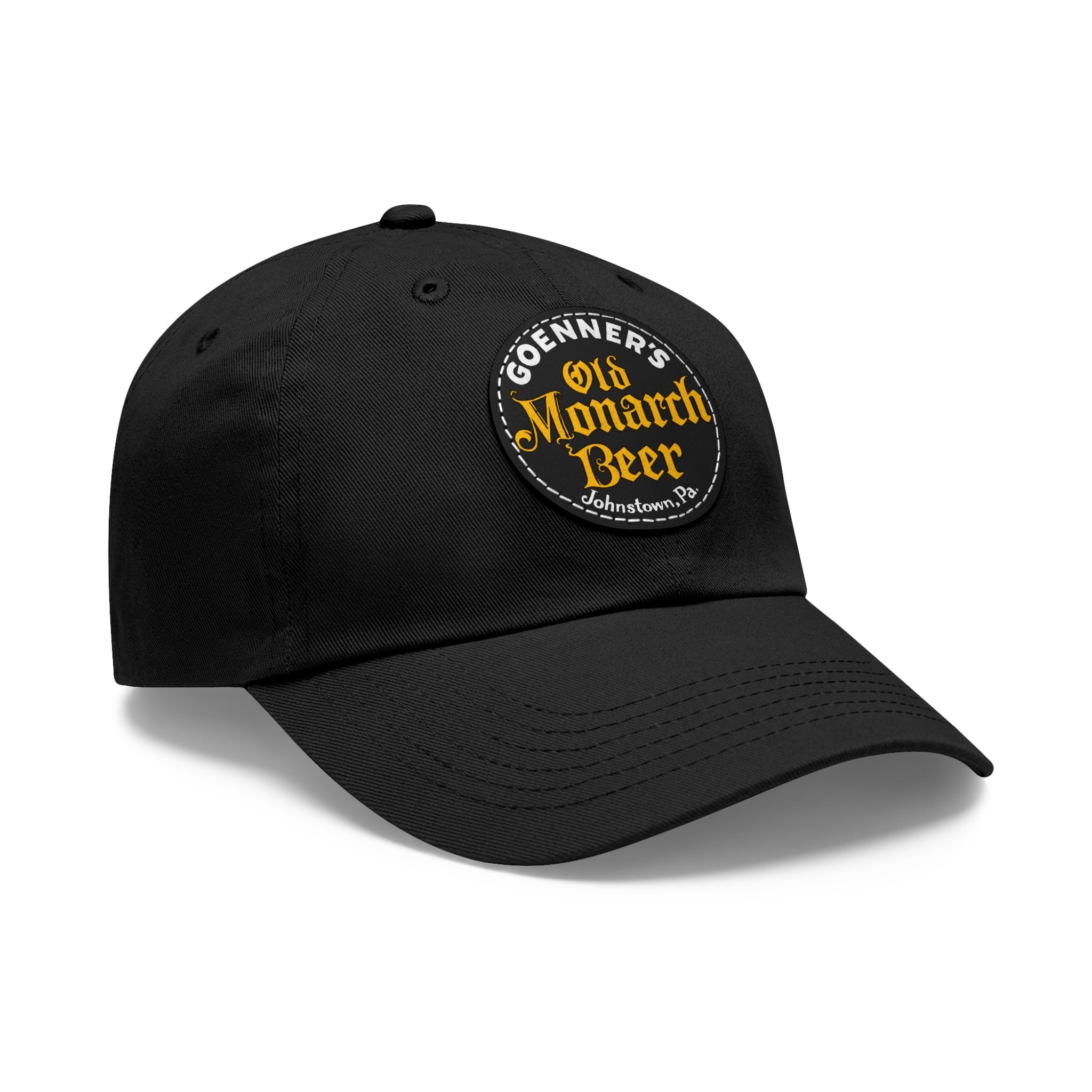 Goenner's Old Monarch Beer - Johnstown,PA - Printed Patch Dad Hat - Yinzylvania