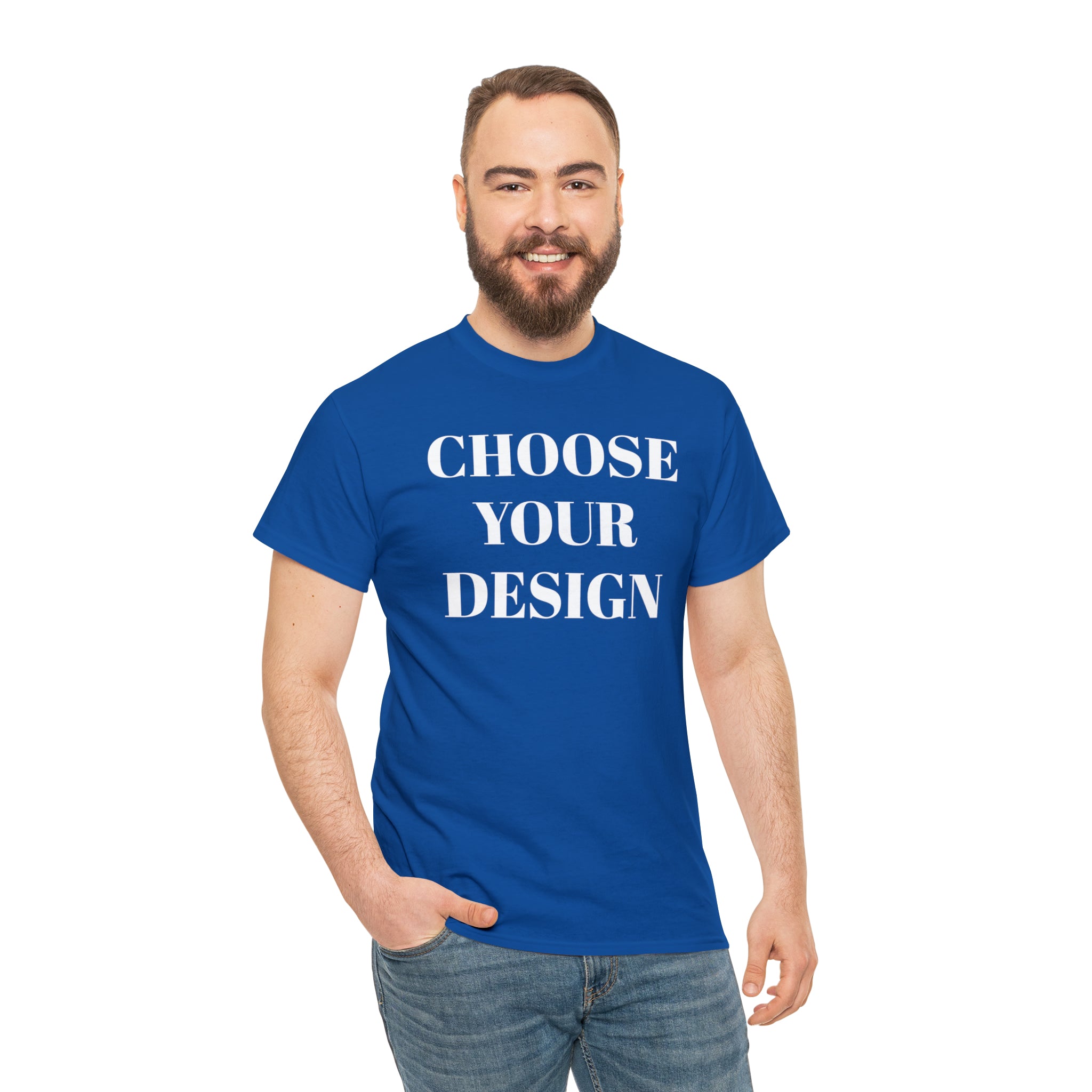 Choose Your Own Design - Unisex Heavy Cotton Tee - Yinzylvania