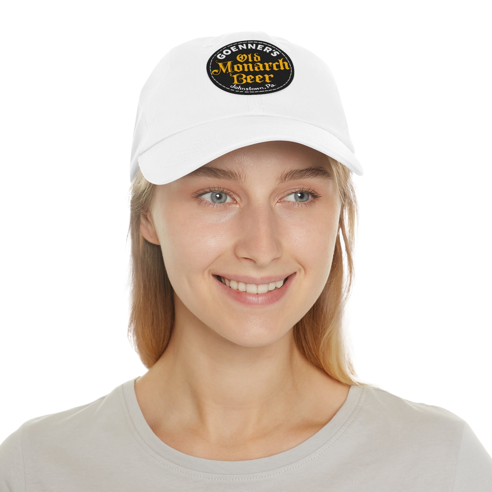 Goenner's Old Monarch Beer - Johnstown,PA - Printed Patch Dad Hat - Yinzylvania