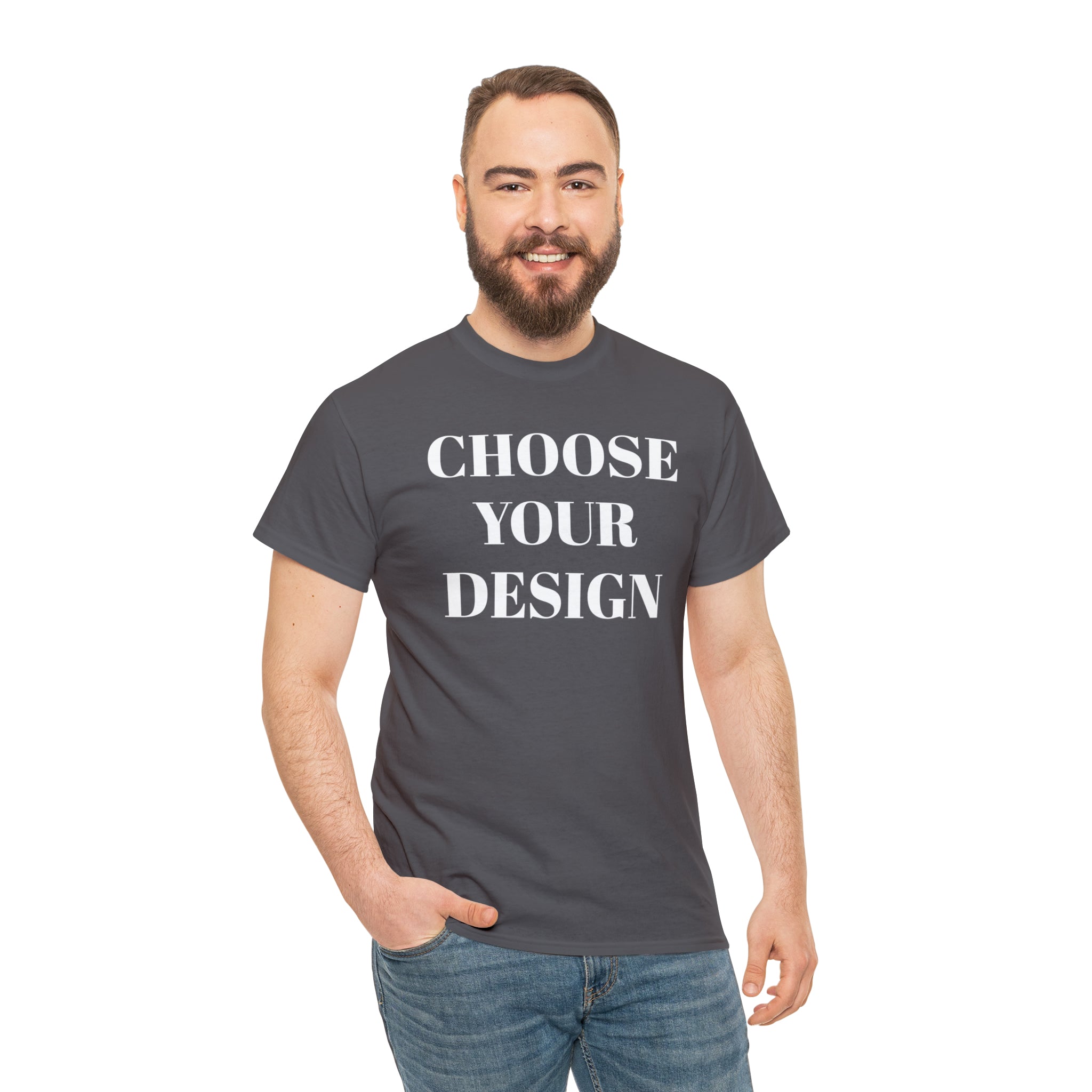 Choose Your Own Design - Unisex Heavy Cotton Tee - Yinzylvania