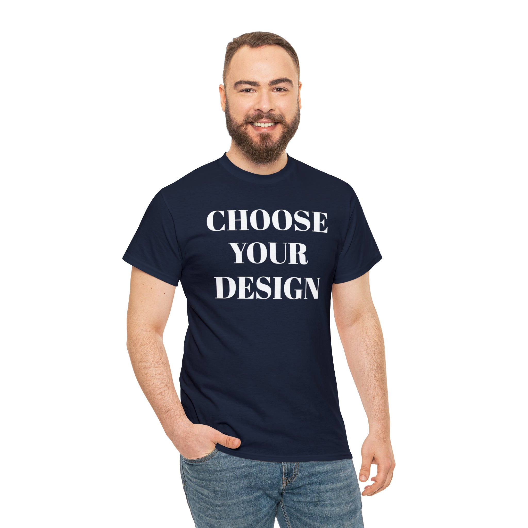 Choose Your Own Design - Unisex Heavy Cotton Tee - Yinzylvania