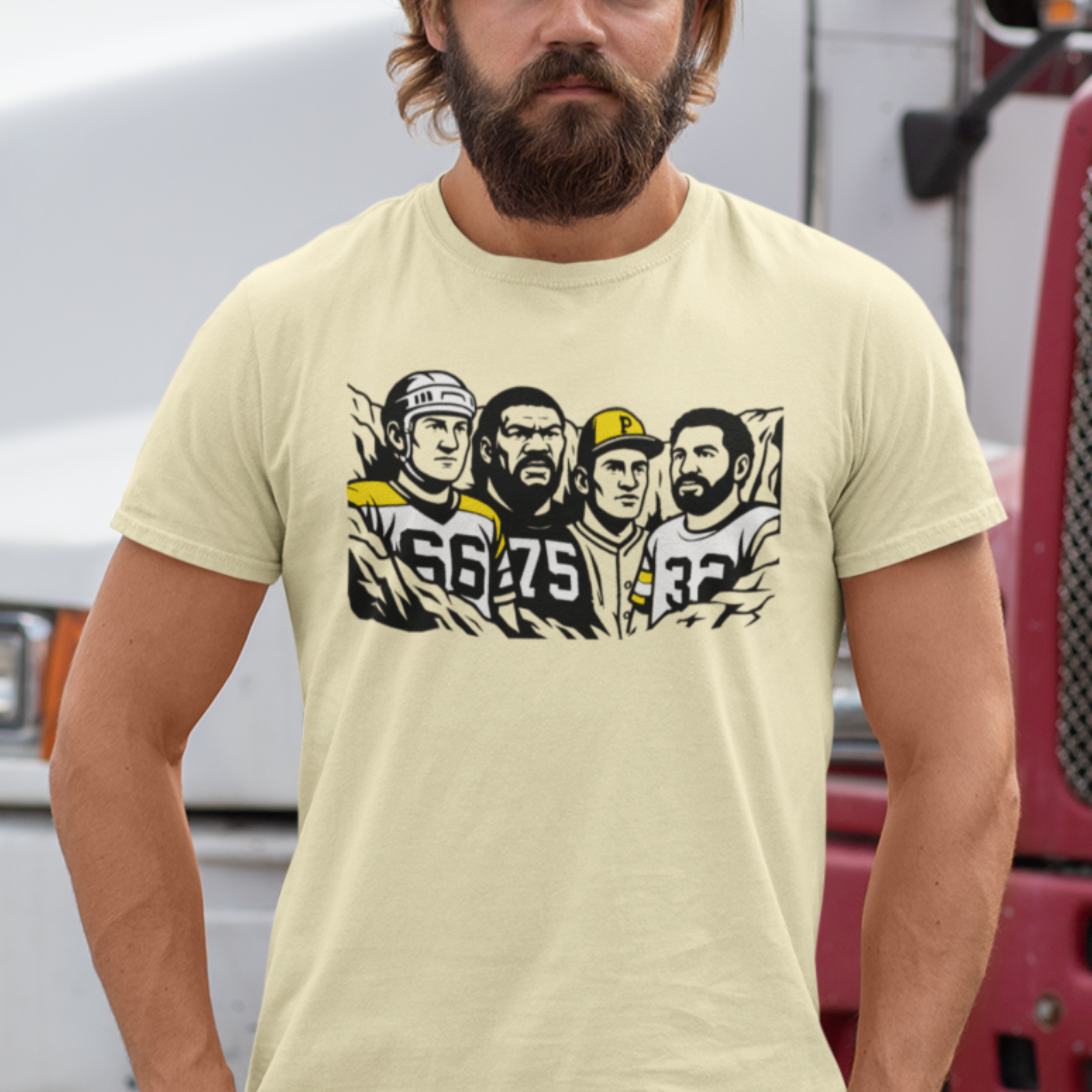 Icons of Pittsburgh - Triblend Tee - Yinzylvania