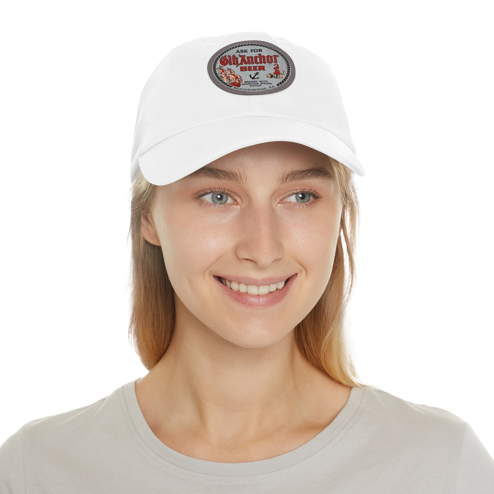 OLD ANCHOR BEER - BRACKENRIDGE, PA - Printed Patch Dad Hat - Yinzylvania