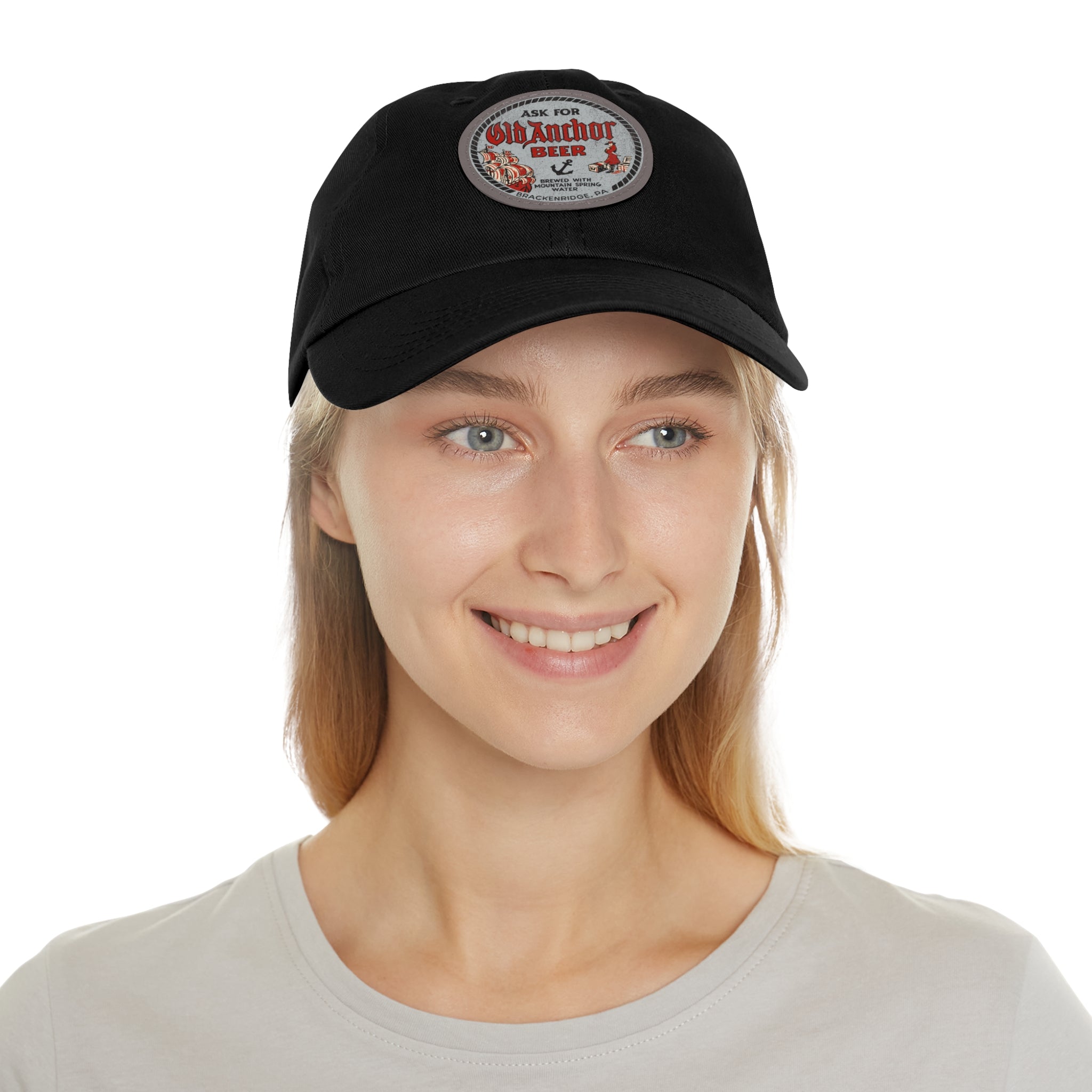 OLD ANCHOR BEER - BRACKENRIDGE, PA - Printed Patch Dad Hat - Yinzylvania
