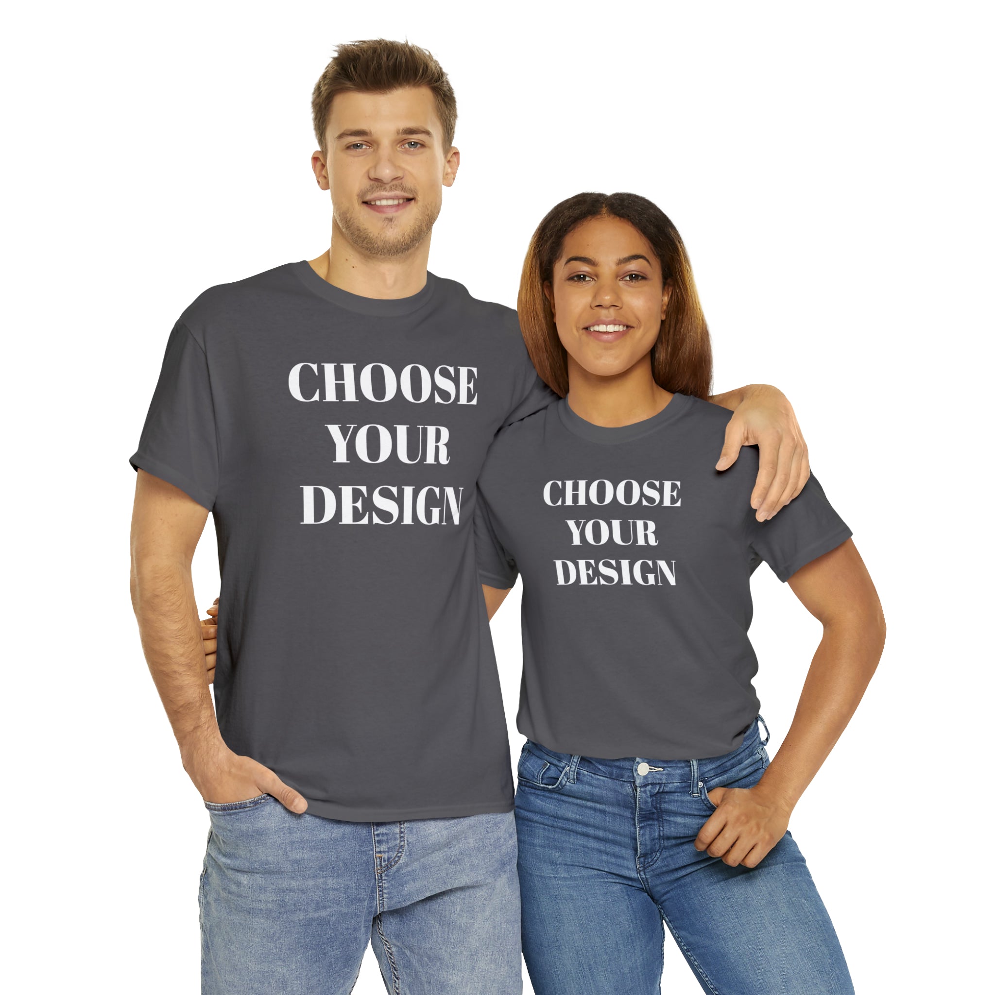 Choose Your Own Design - Unisex Heavy Cotton Tee - Yinzylvania