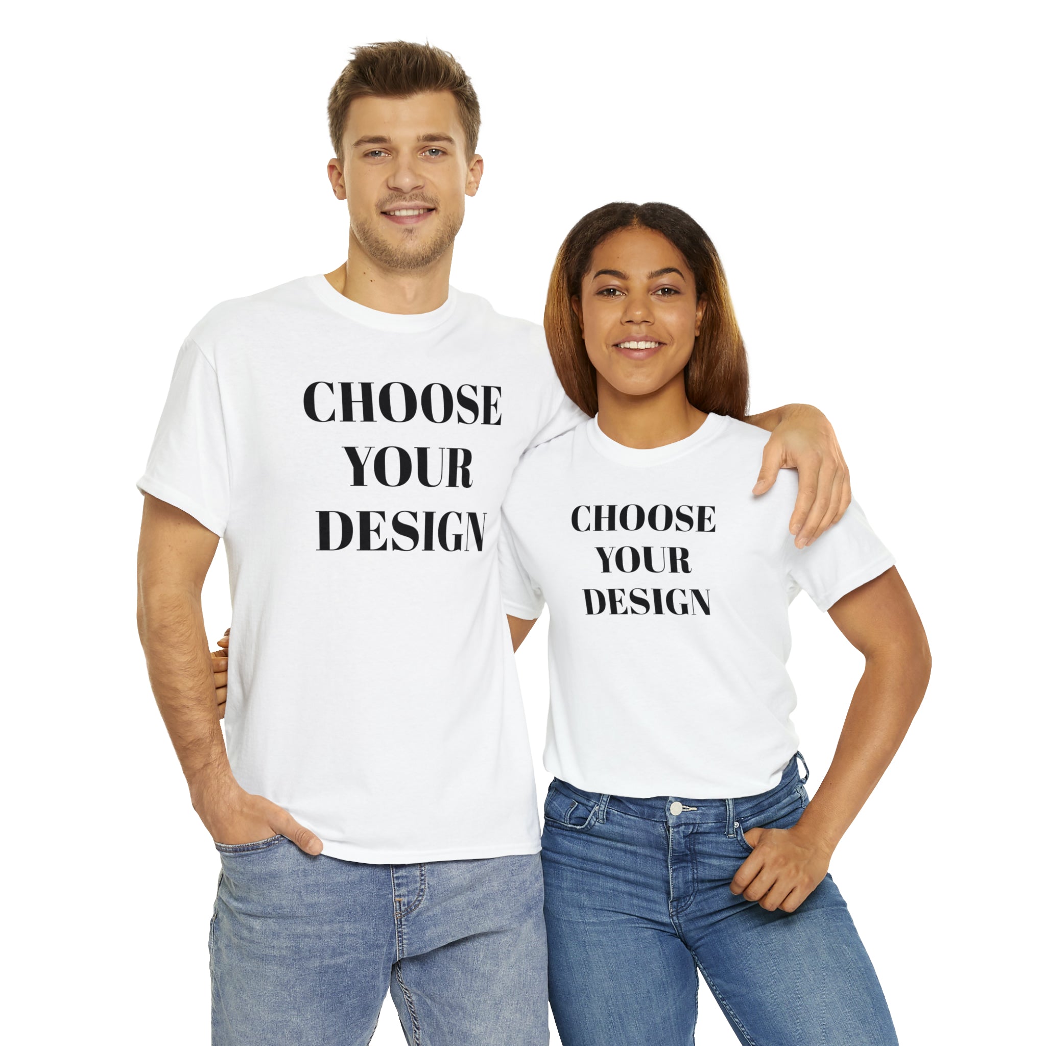 Choose Your Own Design - Unisex Heavy Cotton Tee - Yinzylvania