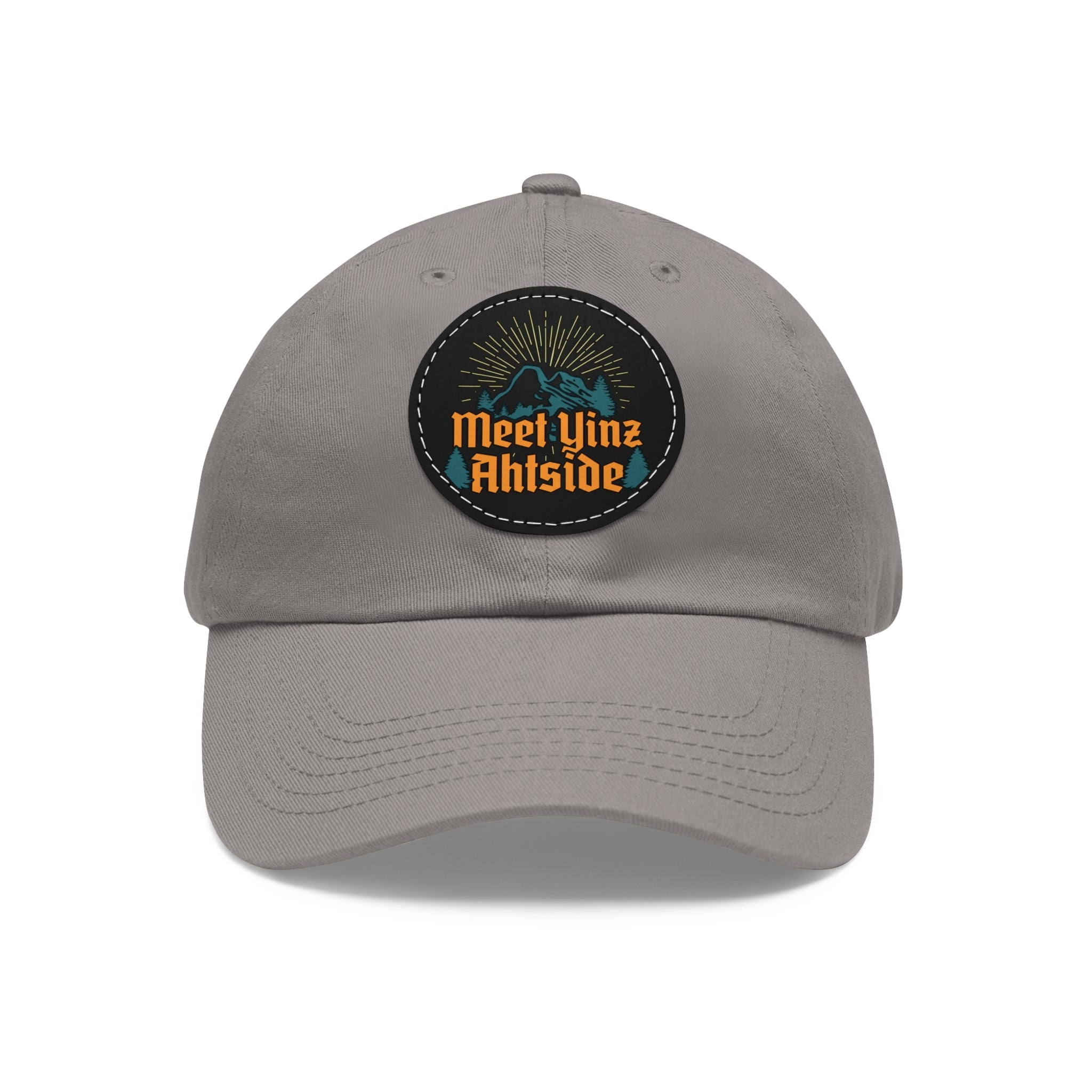 Meet Yinz Ahtside - Printed Patch Dad Hat - Yinzylvania
