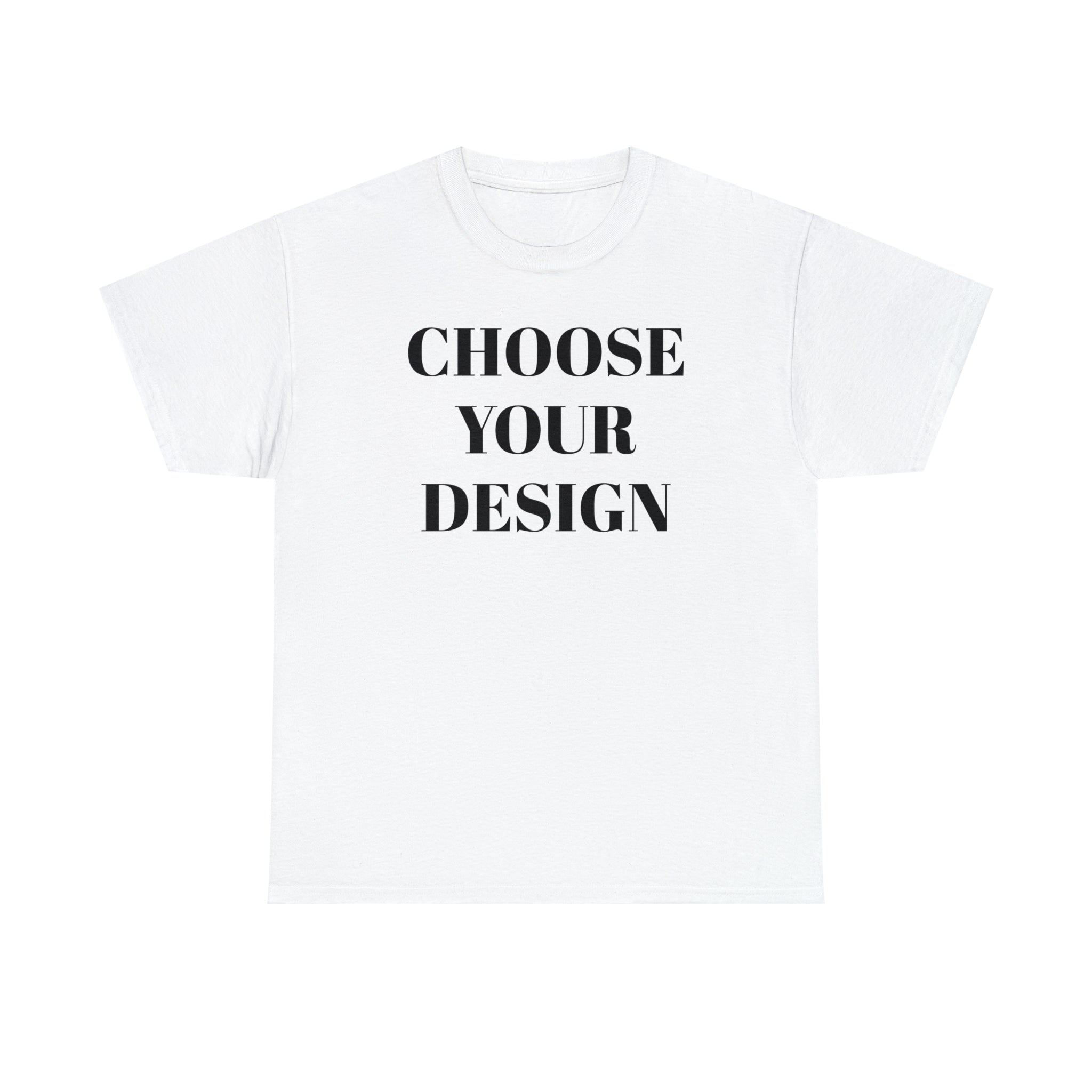 Choose Your Own Design - Unisex Heavy Cotton Tee - Yinzylvania