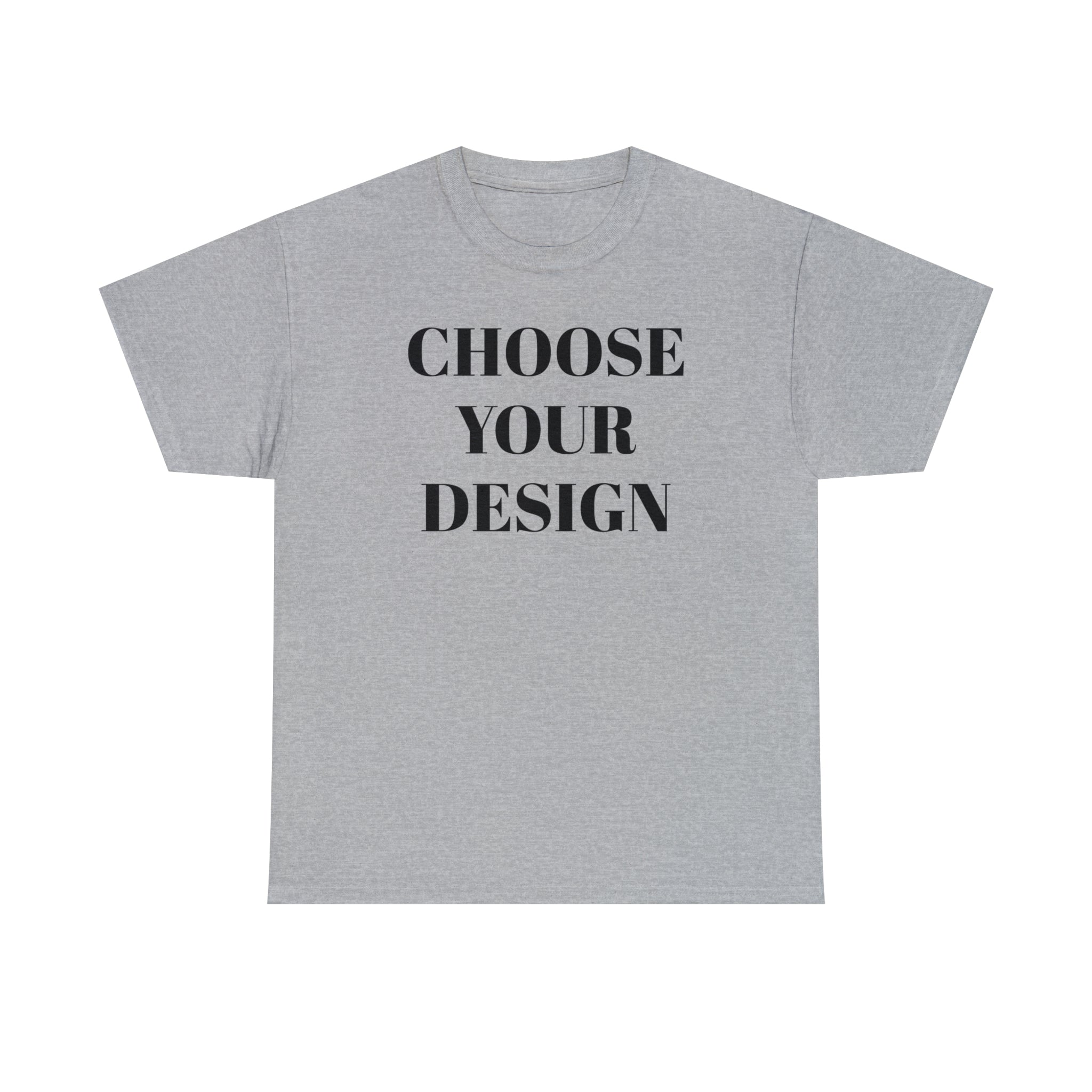 Choose Your Own Design - Unisex Heavy Cotton Tee - Yinzylvania