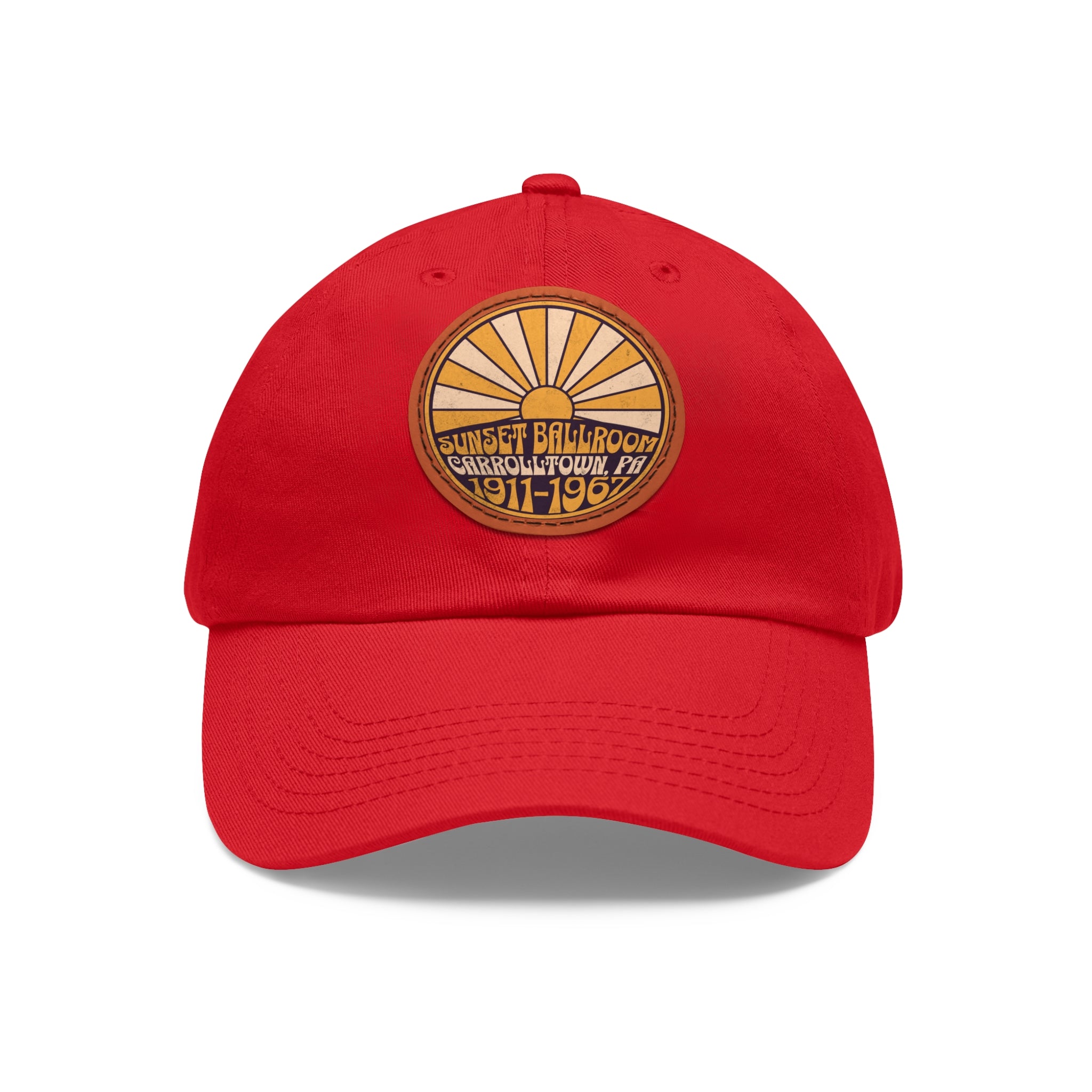Sunset Ballroom - Carrolltown, PA - Printed Patch Dad Hat - Yinzylvania