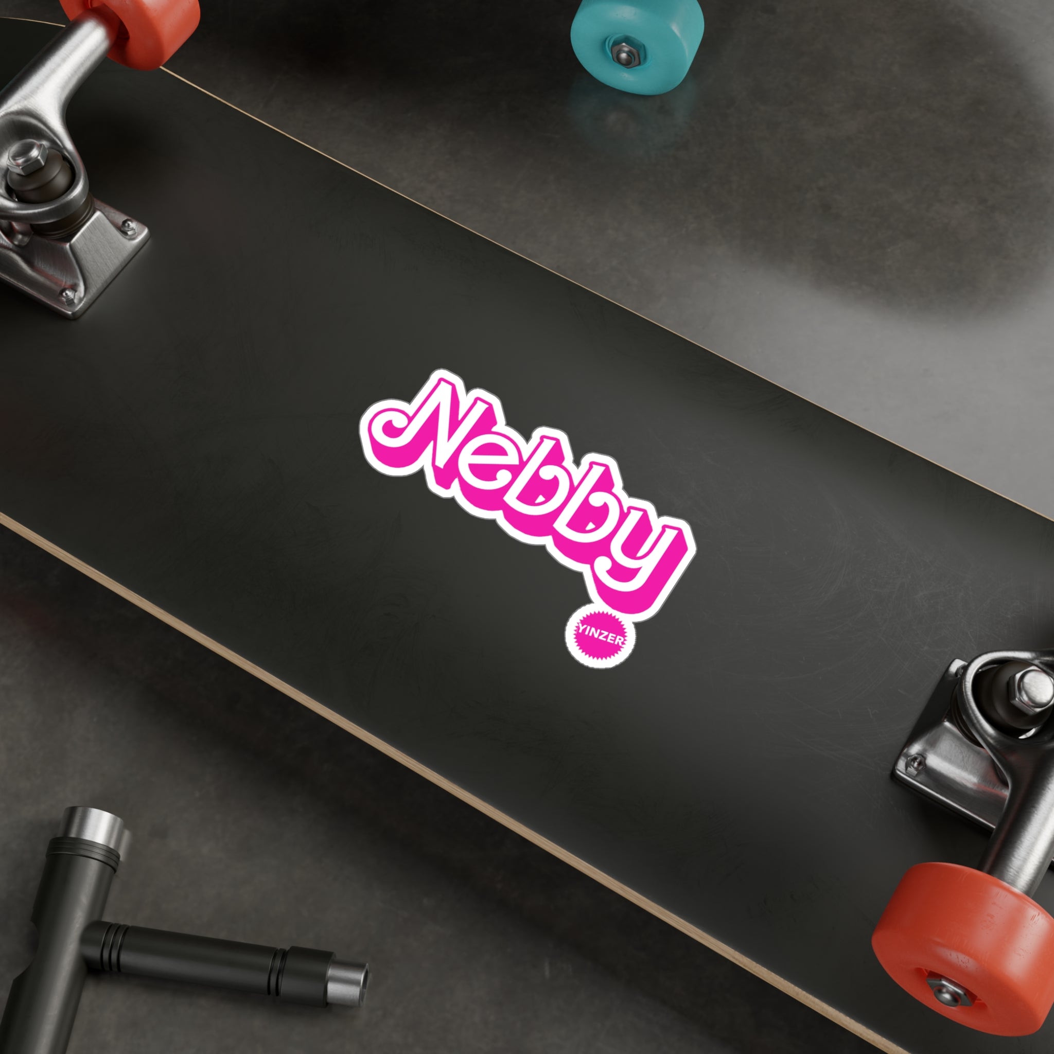 Malibu Nebby - Kiss-Cut Vinyl Decals - Yinzylvania