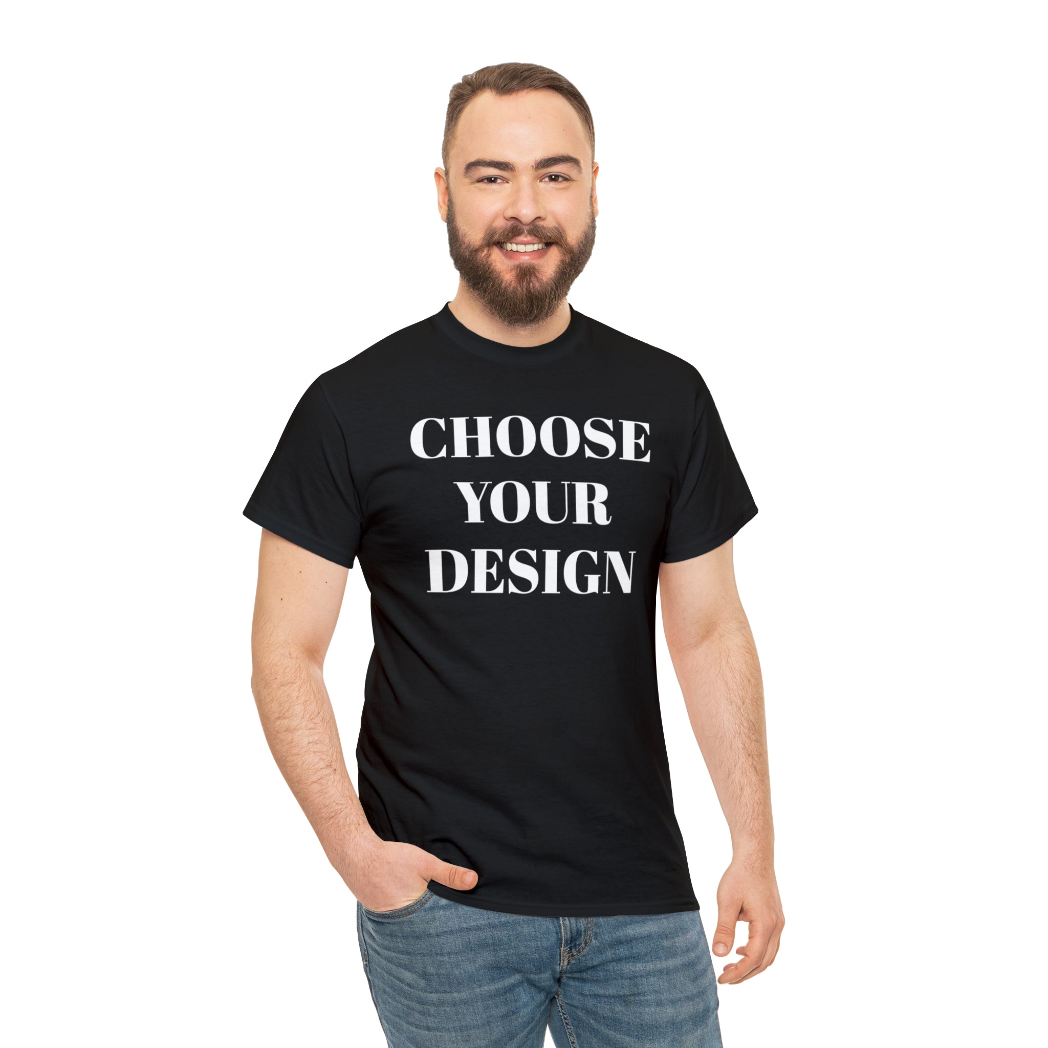 Choose Your Own Design - Unisex Heavy Cotton Tee - Yinzylvania