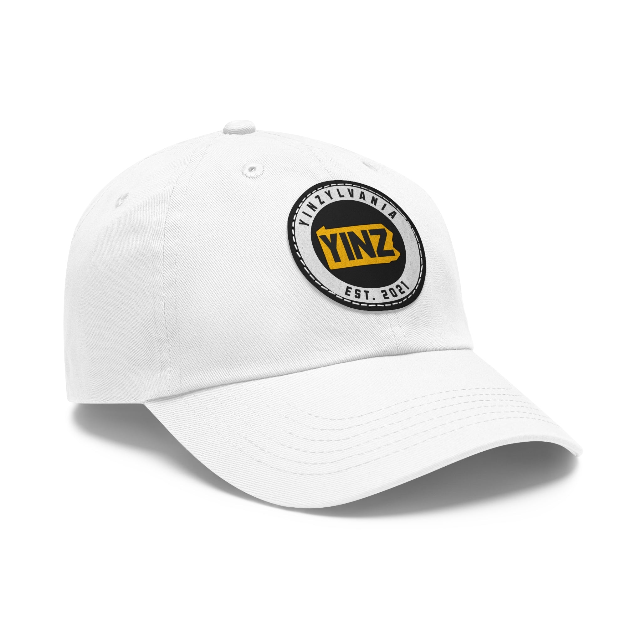 Yinzylvania Circle Logo - Printed Patch Dad Hat - Yinzylvania
