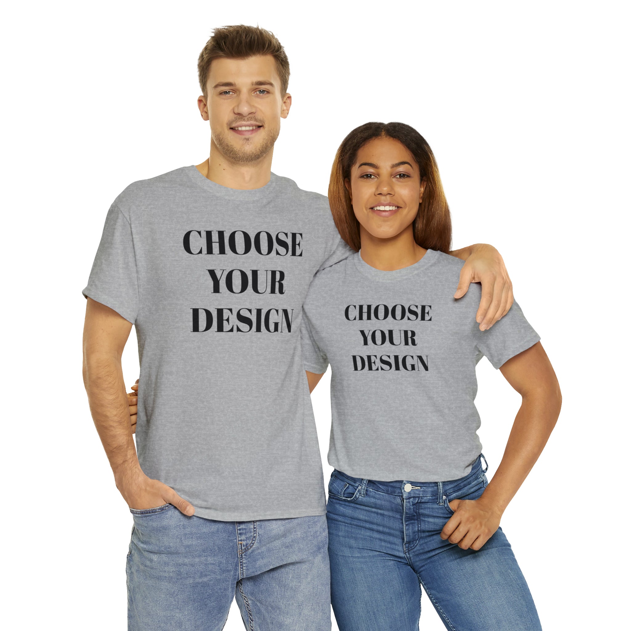 Choose Your Own Design - Unisex Heavy Cotton Tee - Yinzylvania