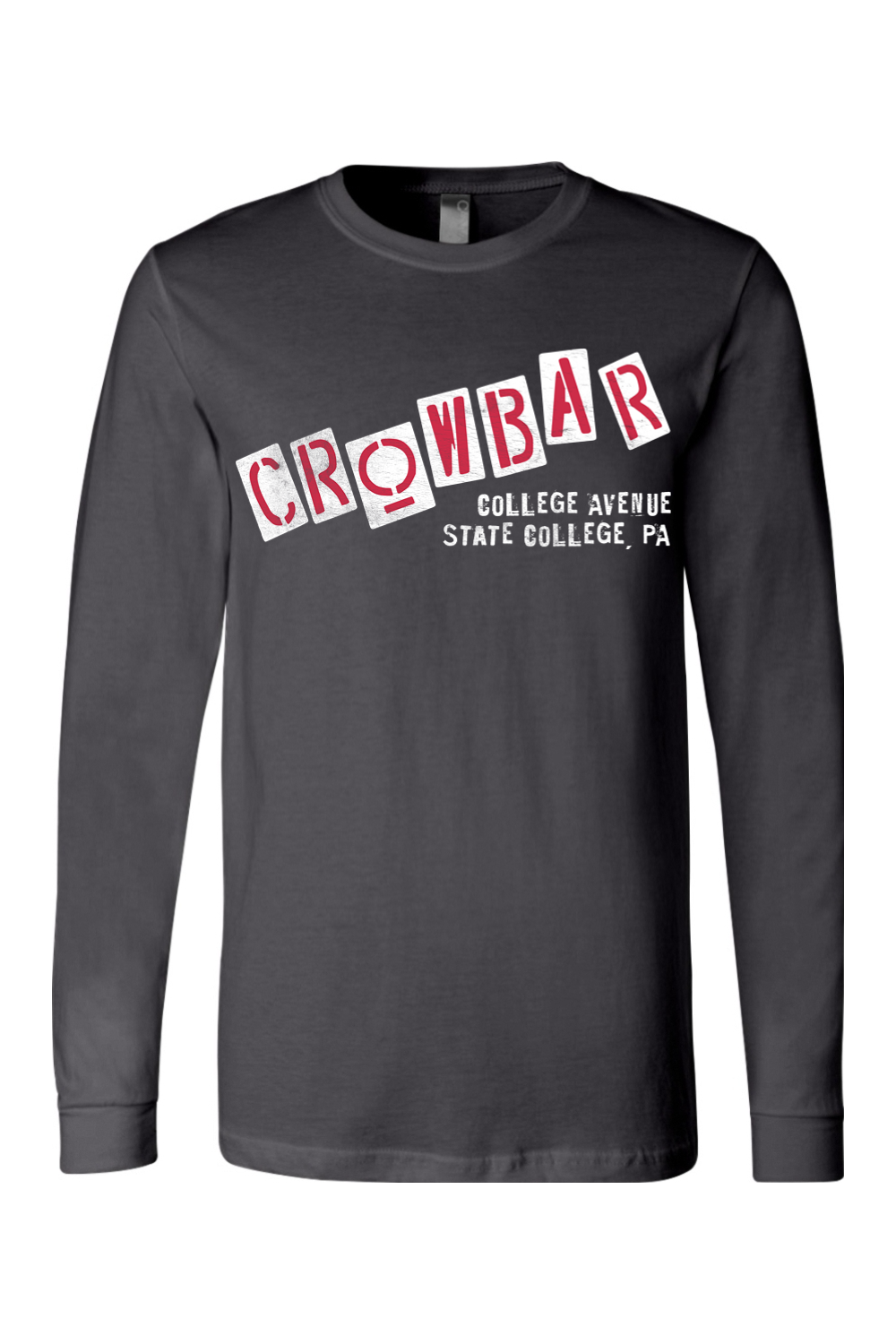 Crowbar - State College, PA - Long Sleeve Tee - Yinzylvania