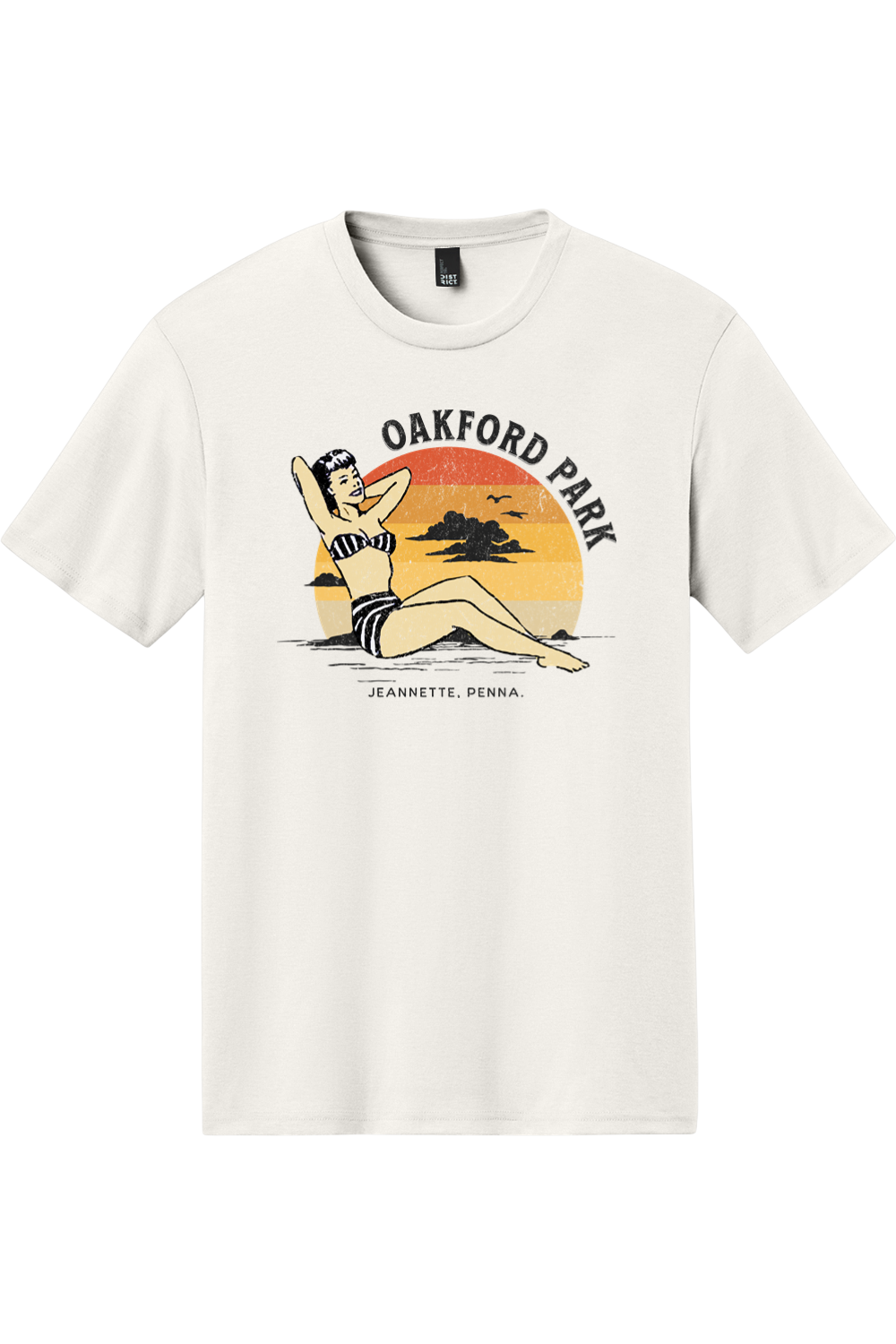 Oakford Park - Jeannette, PA - Triblend Tee - Yinzylvania