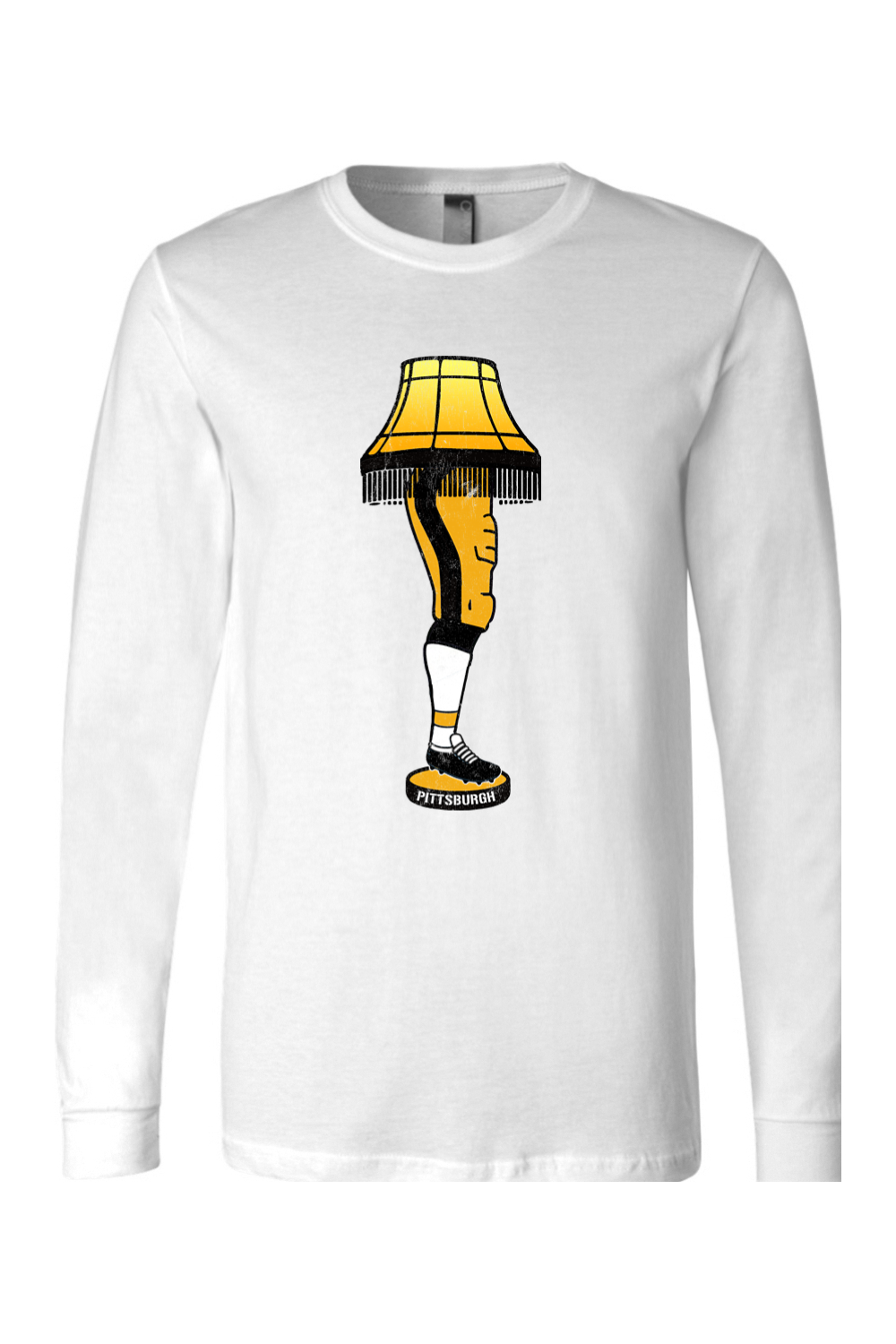 Pittsburgh Football Leg Lamp - Long Sleeve Tee