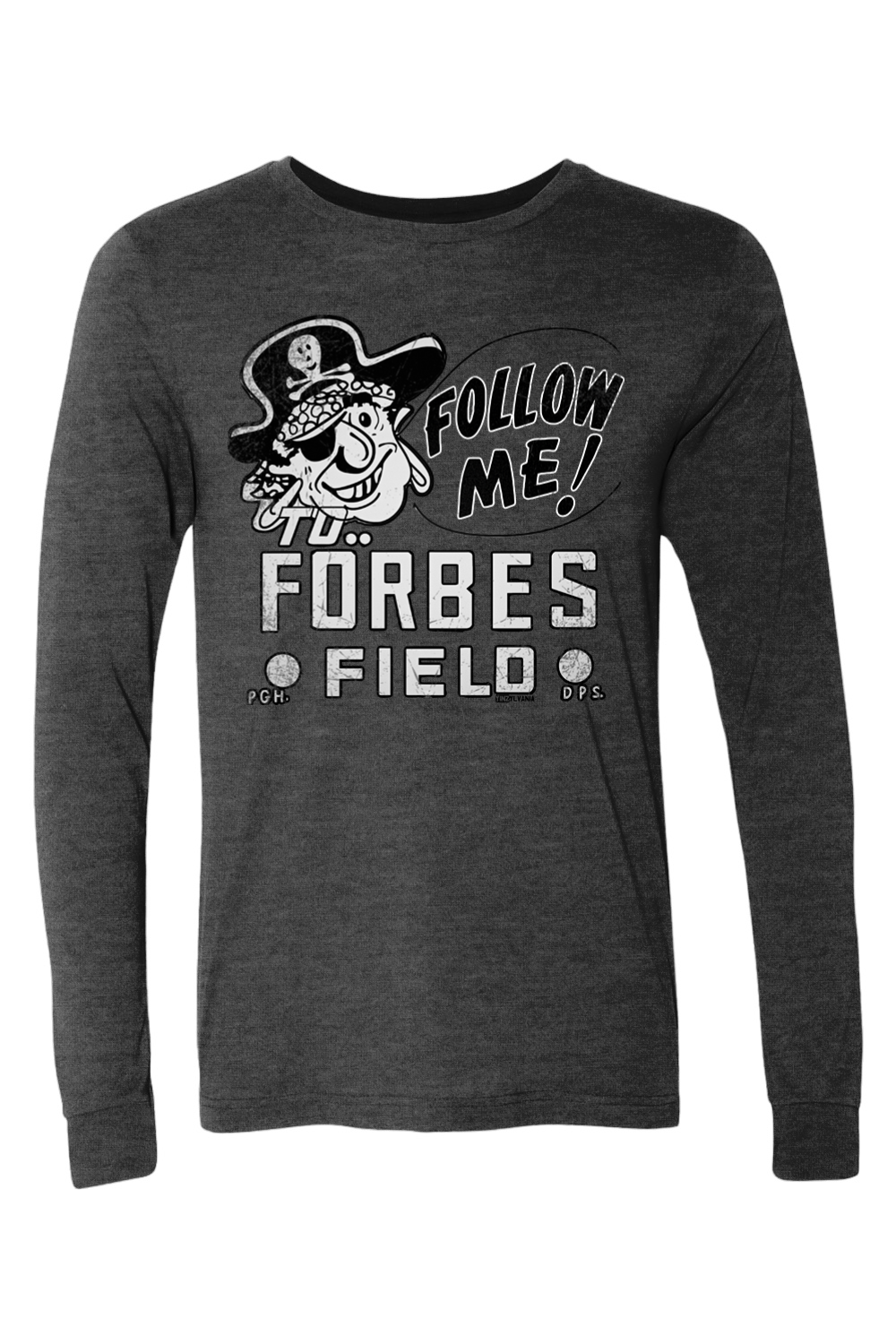 Follow Me to Forbes Field - Long Sleeve Tee - Yinzylvania