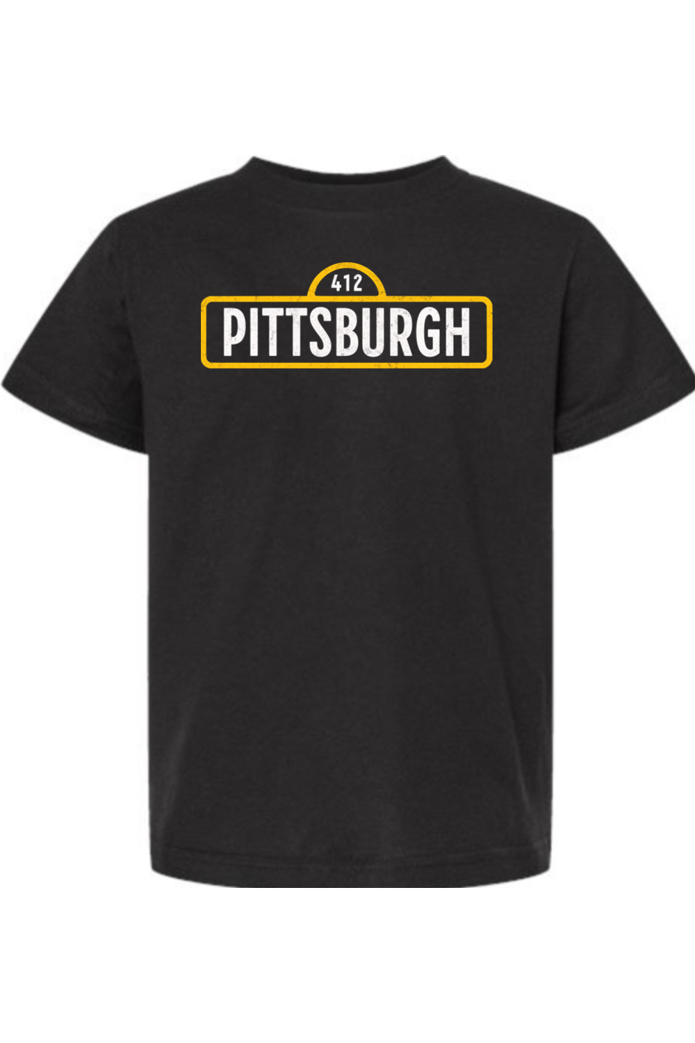 Pittsburgh Street - 412 - Kids Tee - Yinzylvania