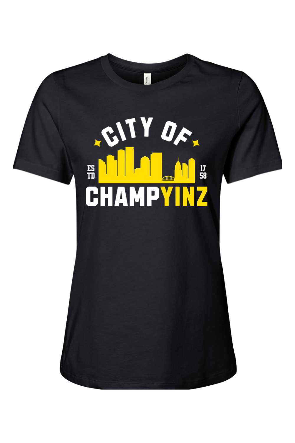 City of Champyinz Retro - Ladies Tee - Yinzylvania