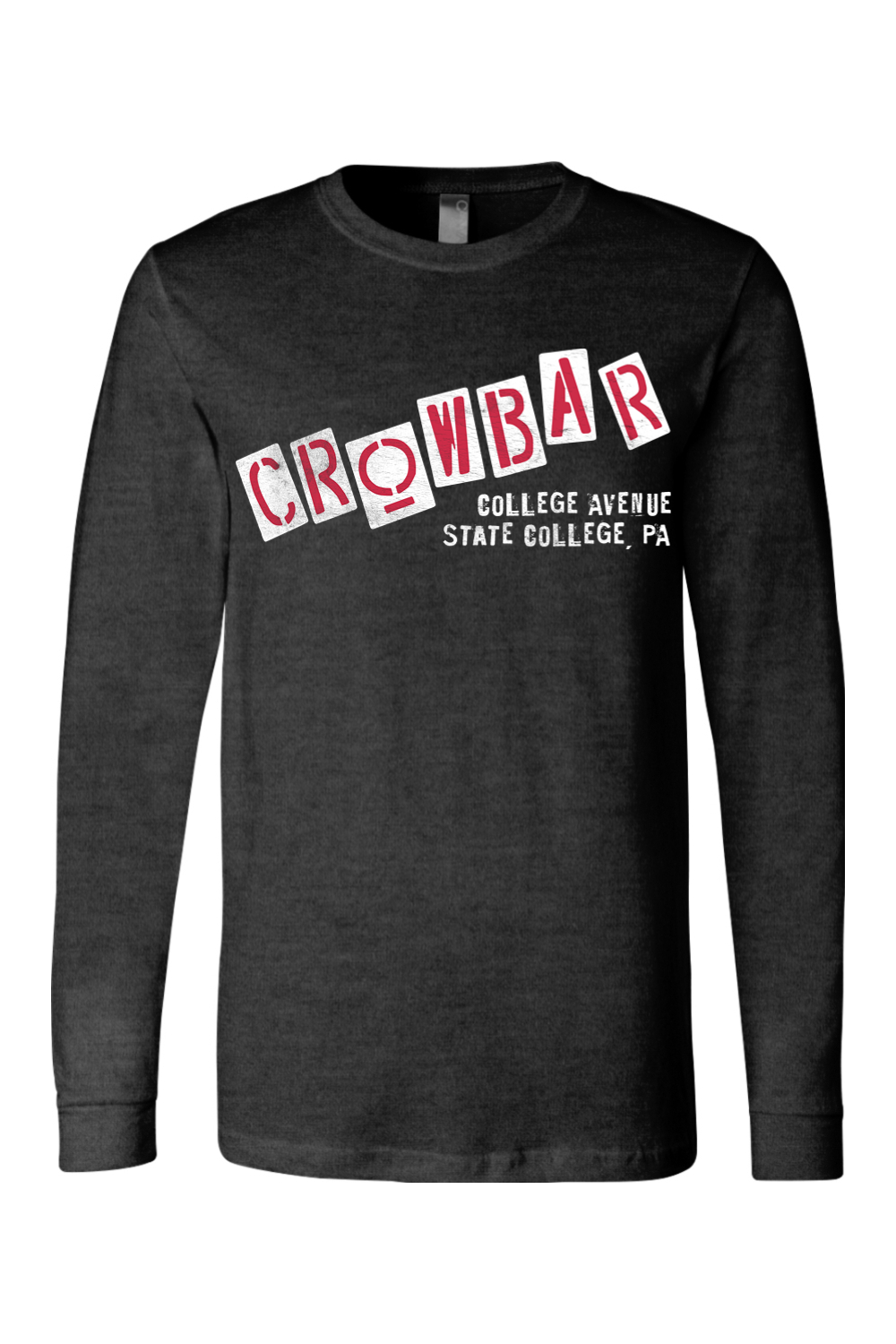 Crowbar - State College, PA - Long Sleeve Tee - Yinzylvania