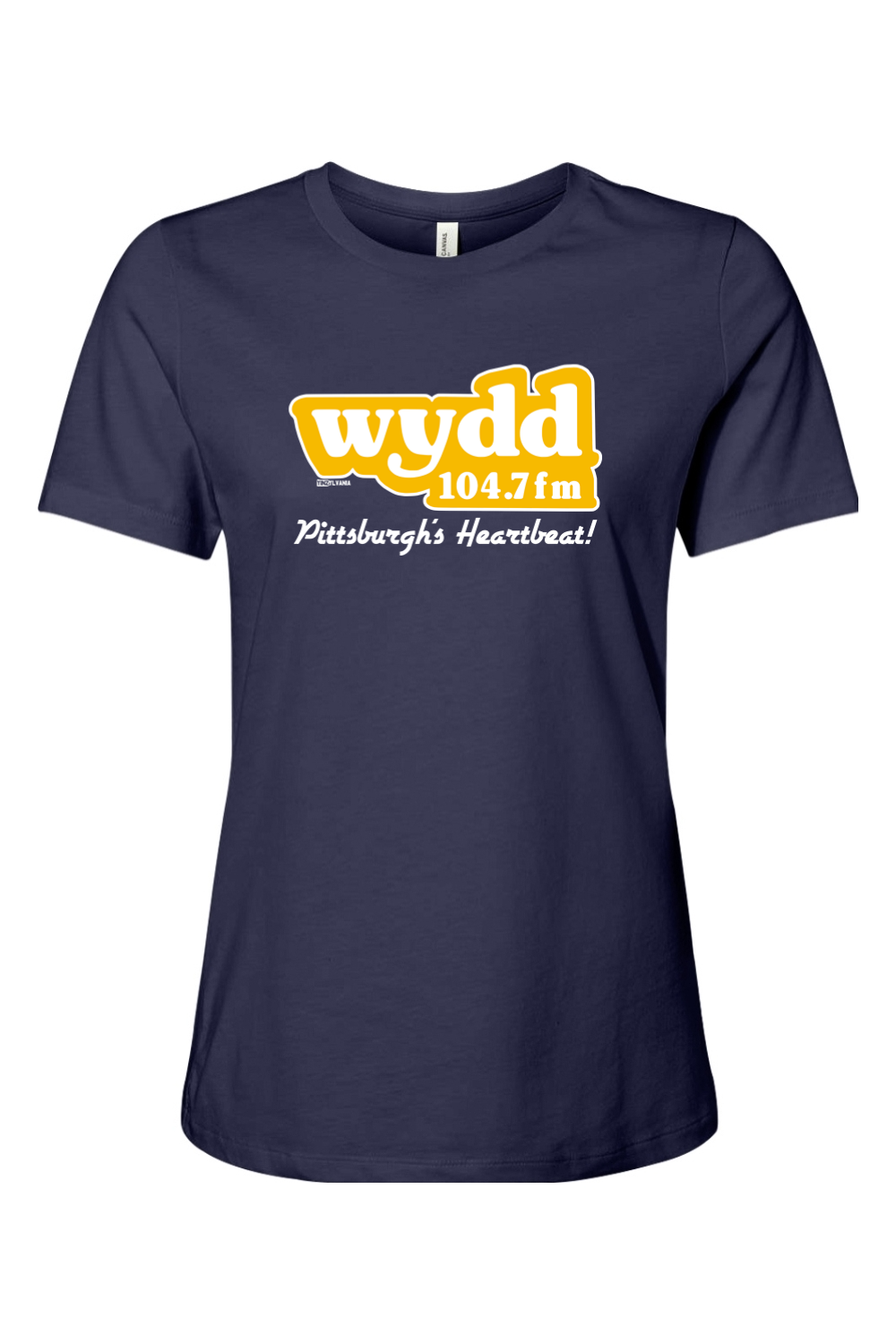 WYDD - Pittsburgh's Heartbeat - Ladies Tee - Yinzylvania