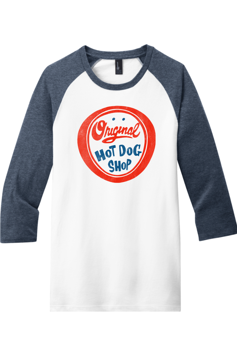 Original Hot Dog Shop - 3/4-Sleeve Raglan Tee - Yinzylvania