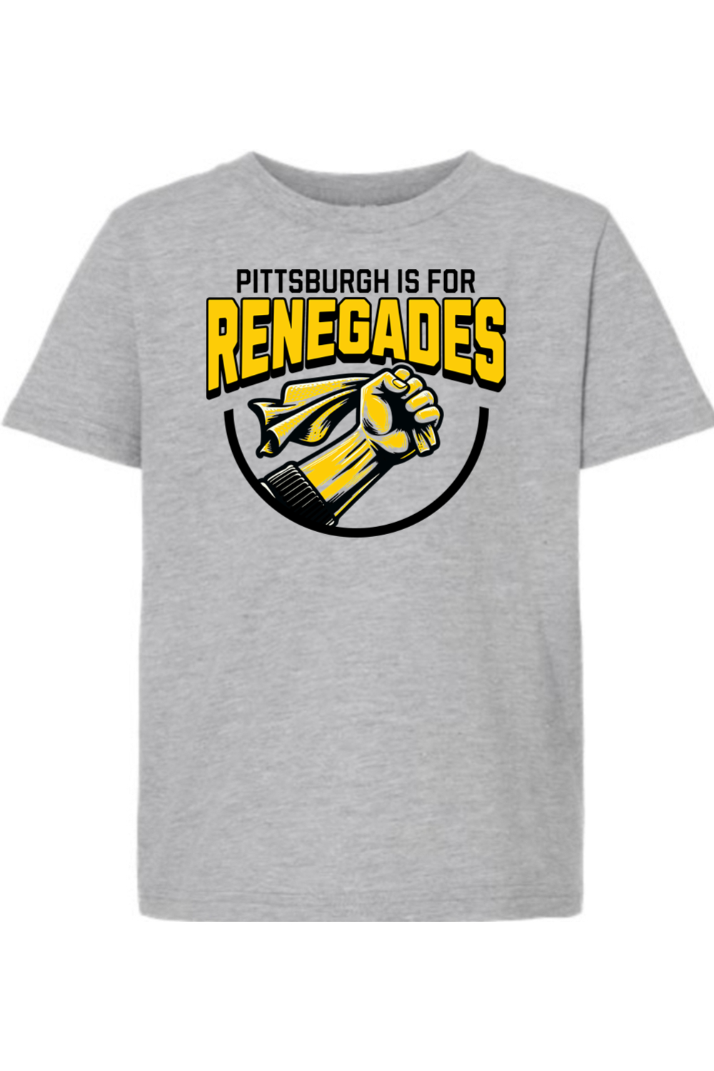 Pittsburgh is for Renegades - Kids Tee - Yinzylvania