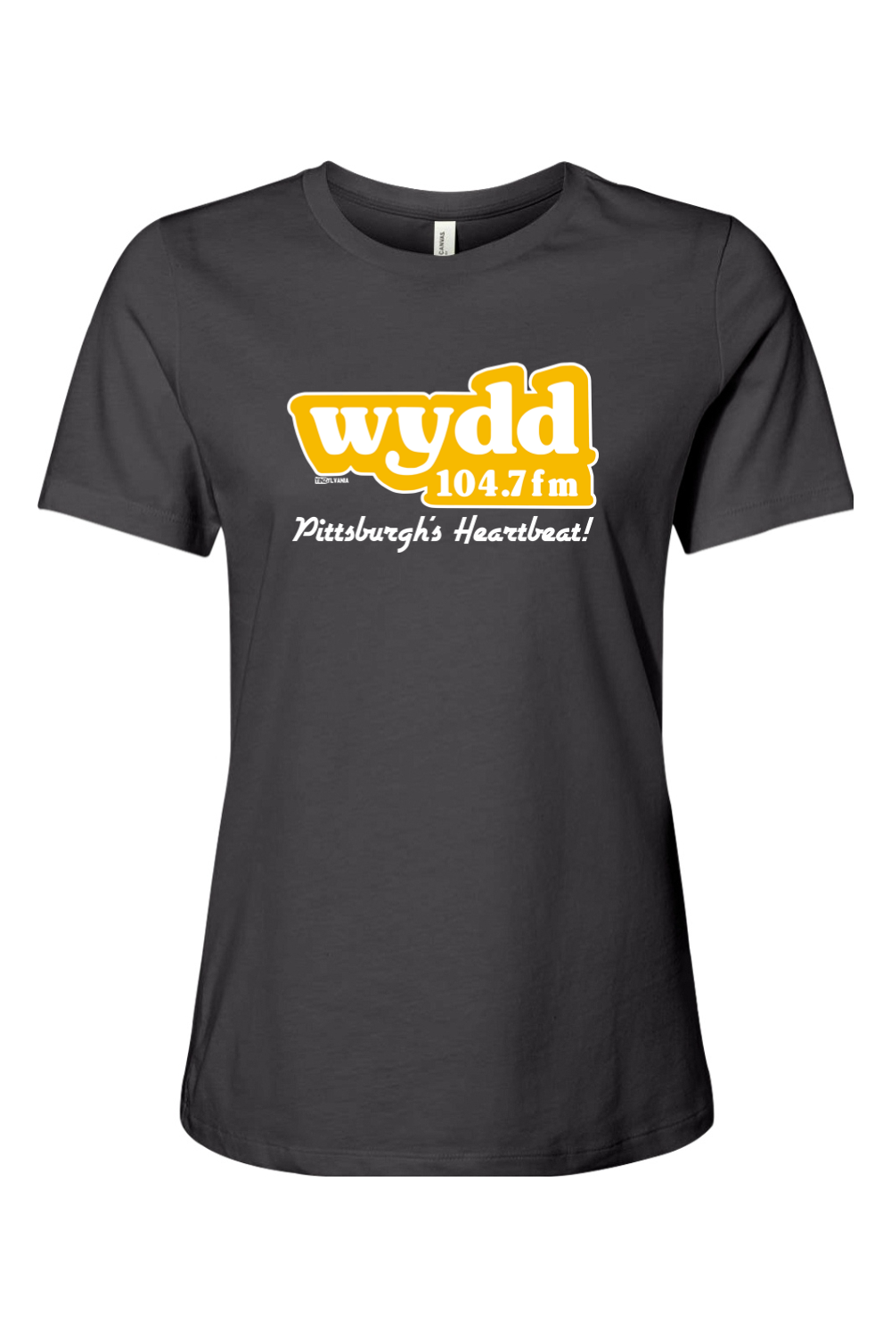 WYDD - Pittsburgh's Heartbeat - Ladies Tee - Yinzylvania