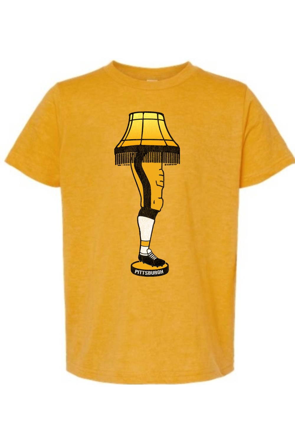 Pittsburgh Football Leg Lamp - Kids Tee - Yinzylvania