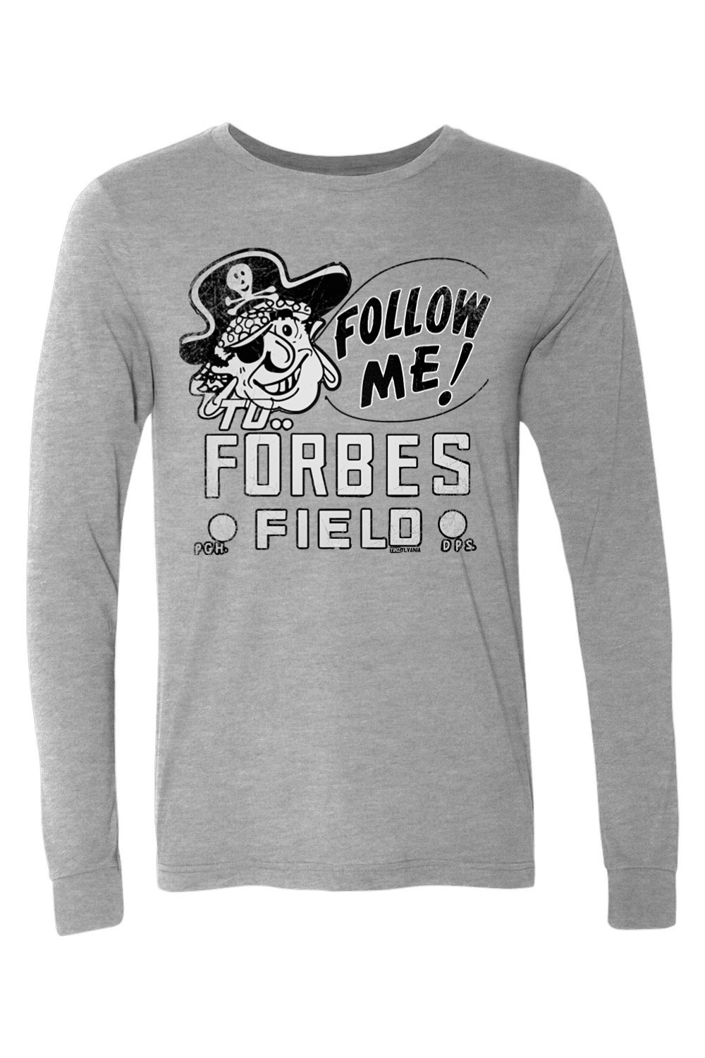 Follow Me to Forbes Field - Long Sleeve Tee - Yinzylvania